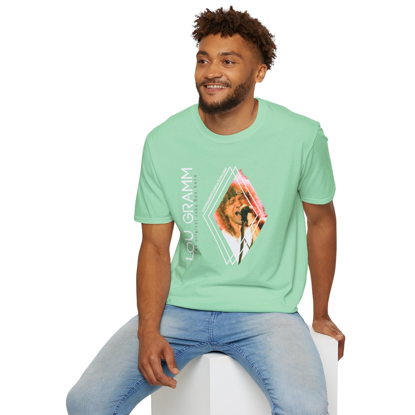 Diamond Juke Box Hero Softstyle T-Shirt