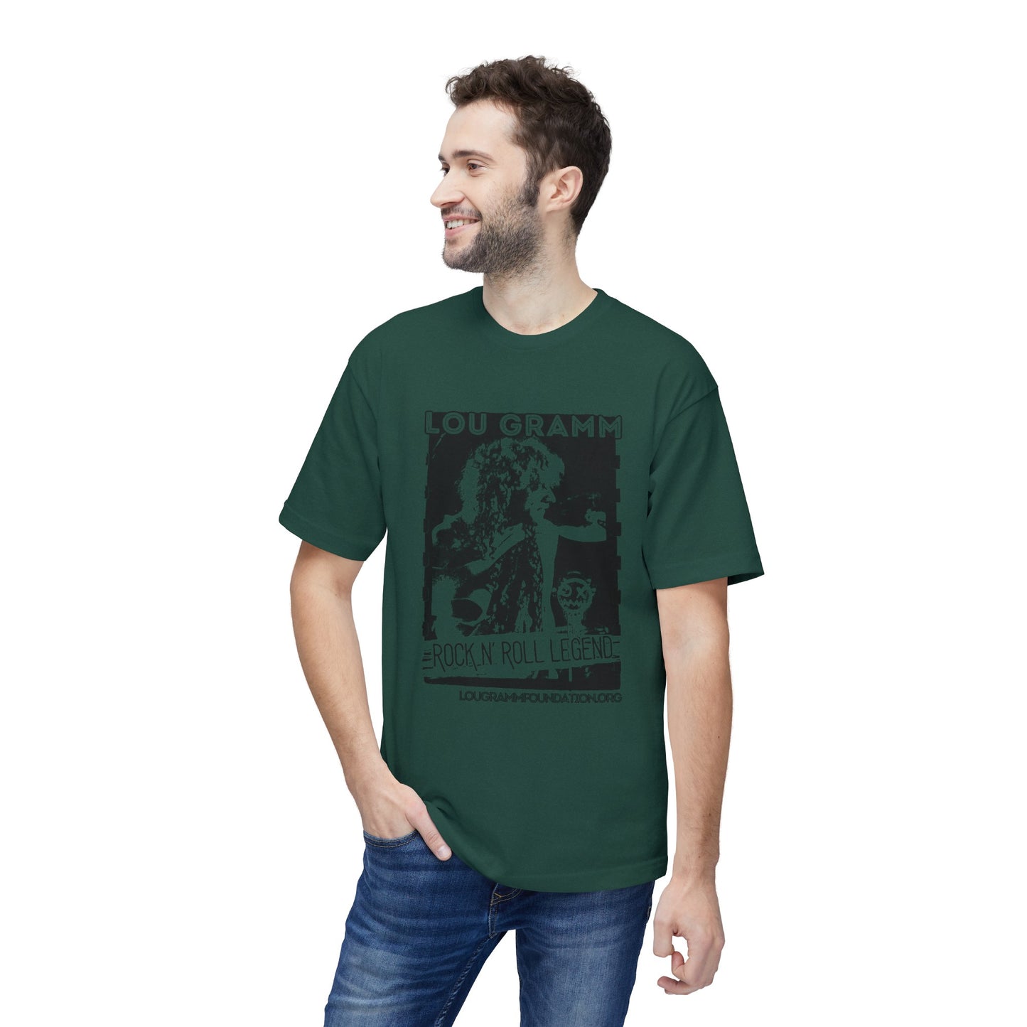 2024 Rock Legend Lou Gramm Unisex Midweight T-shirt, Made in US