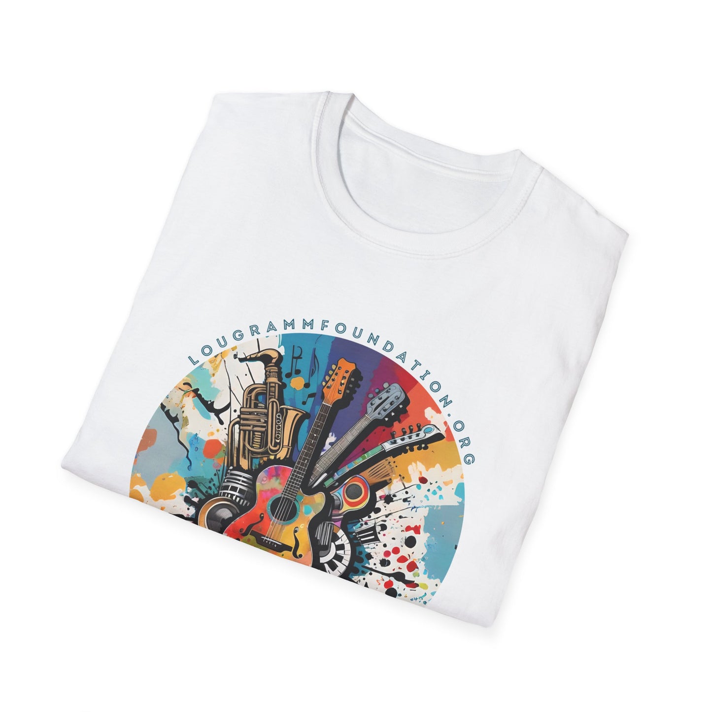 TURN THE MUSIC UP! Instrumental Softstyle T-Shirt