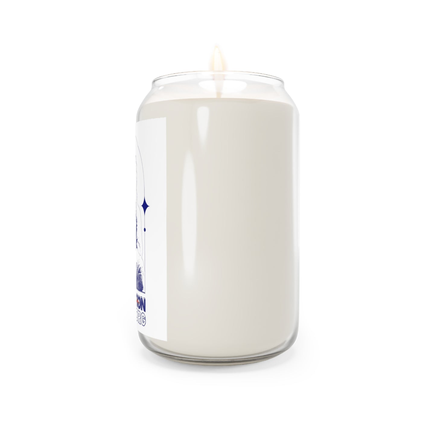 Lou Gramm Stencil Blue logo - Jumbo Scented Candle