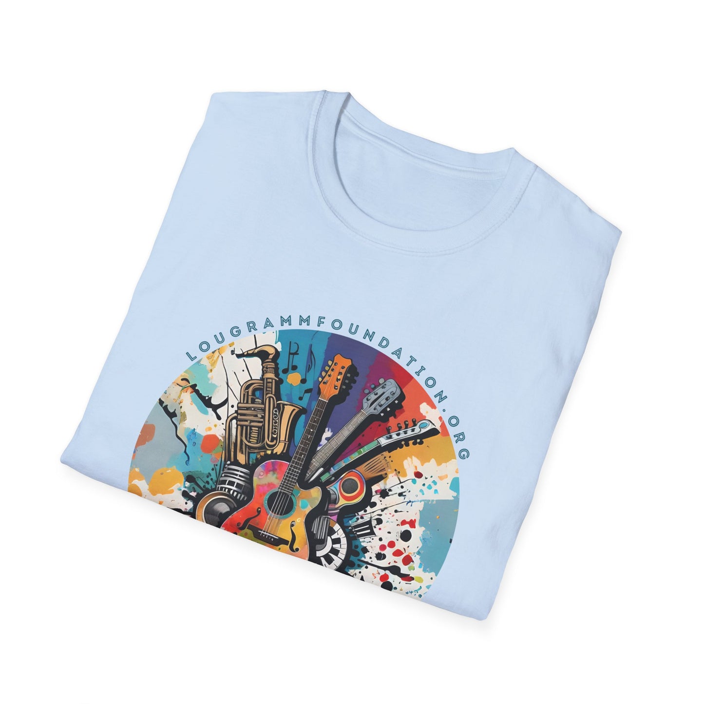 TURN THE MUSIC UP! Instrumental Softstyle T-Shirt