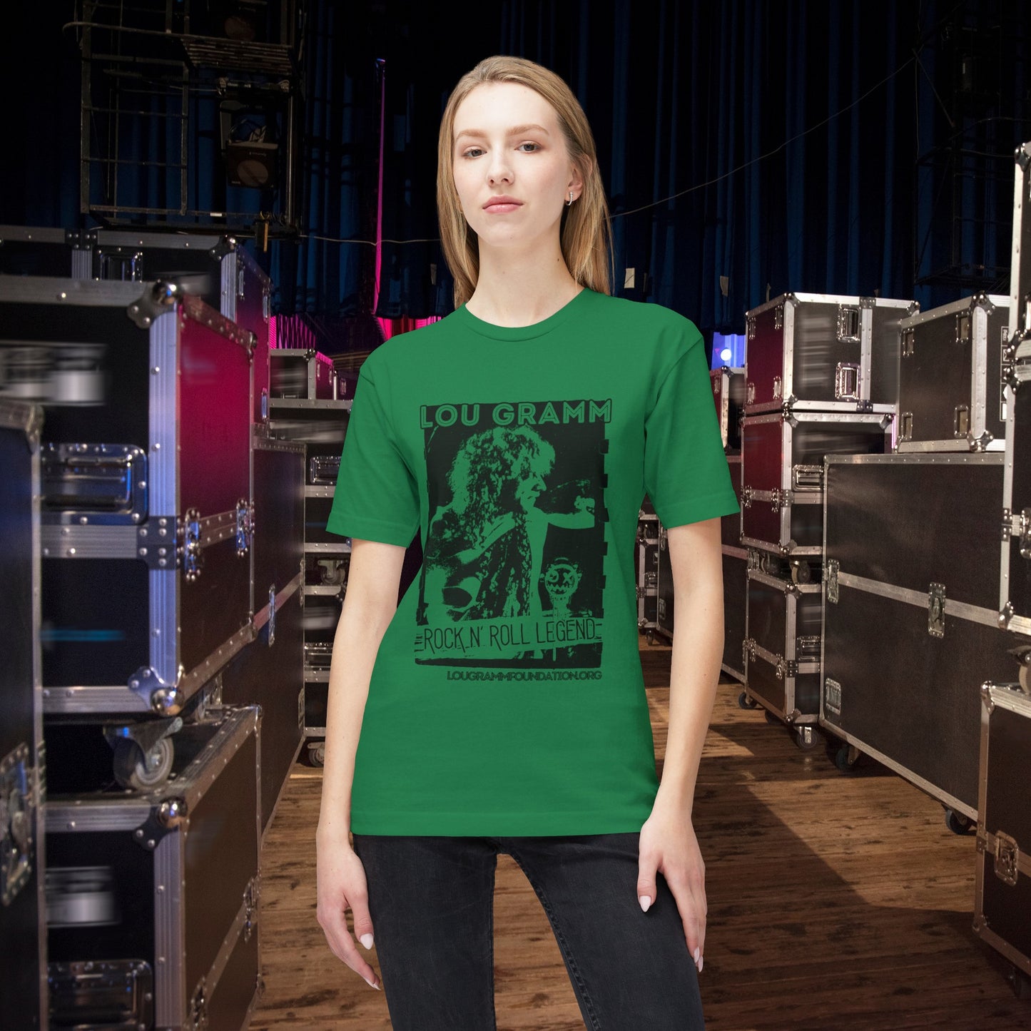 2024 Rock Legend Lou Gramm Unisex Midweight T-shirt, Made in US