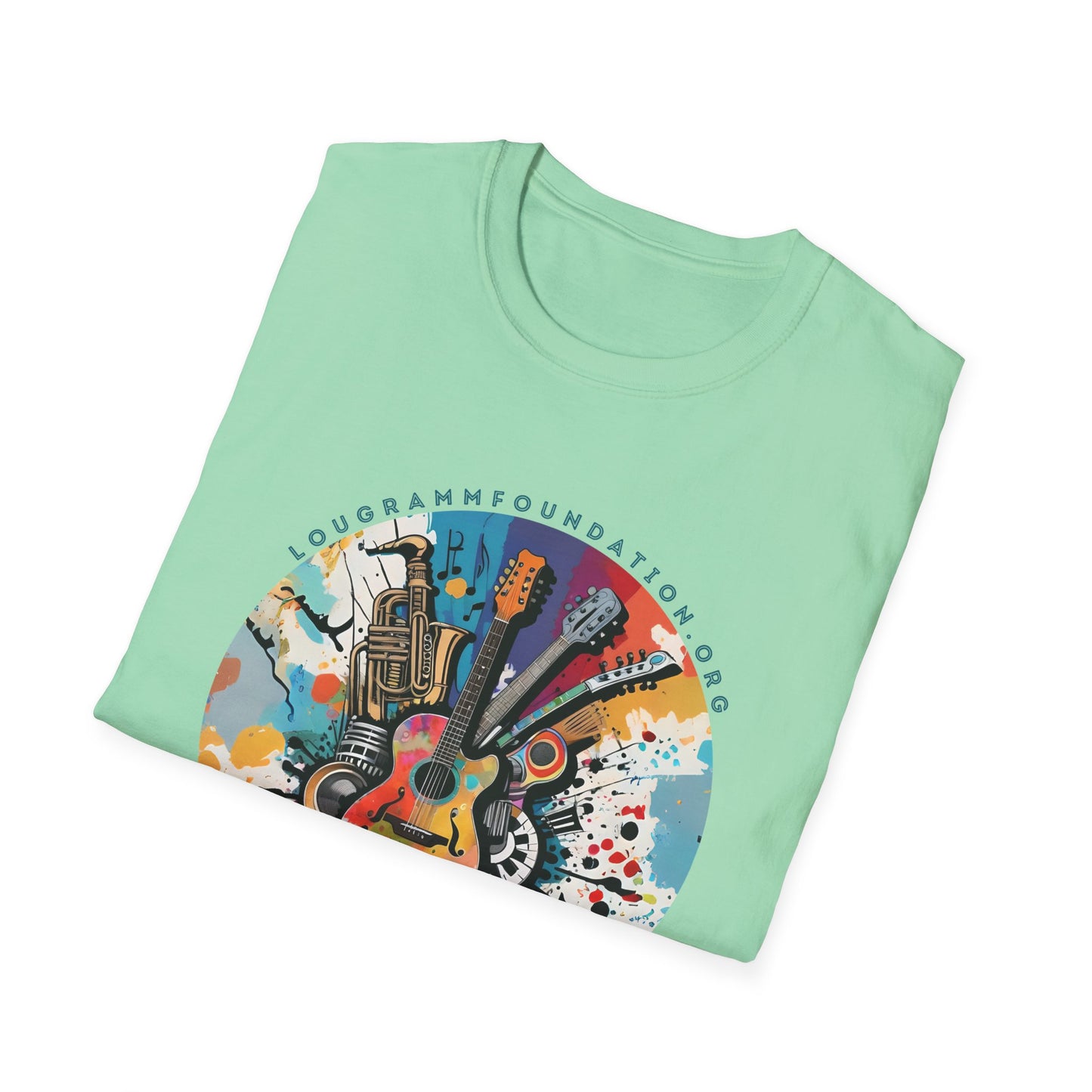 TURN THE MUSIC UP! Instrumental Softstyle T-Shirt