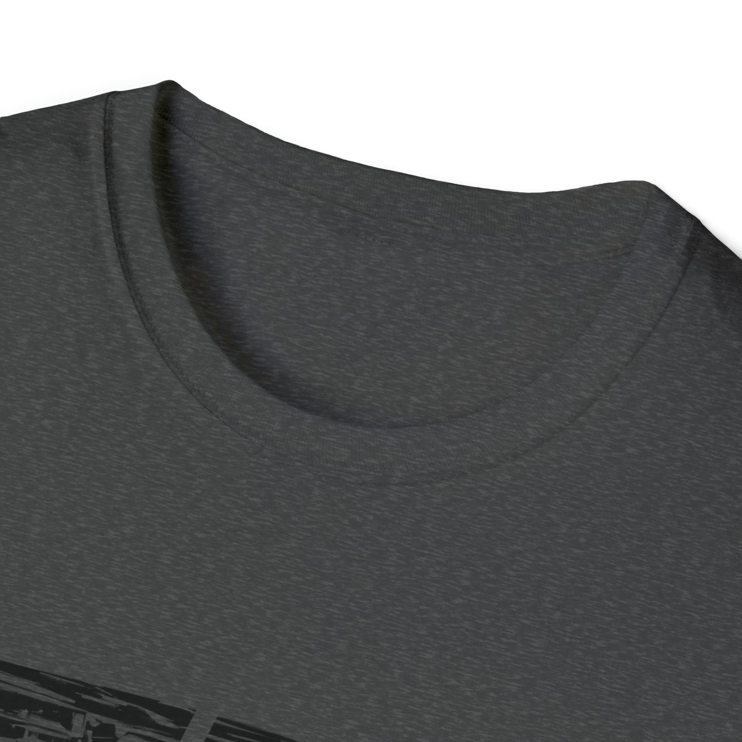 Lou’s Garage Black logo - Unisex Softstyle T-Shirt