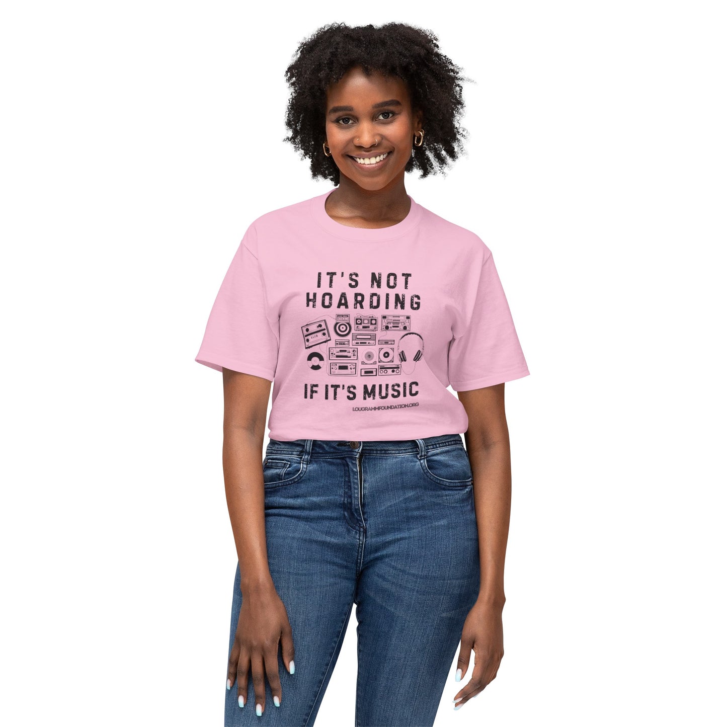 It's not Hoarding if it's Music Unisex HD Cotton™ T-shirt