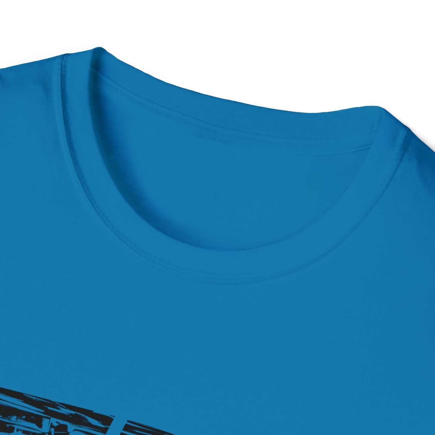 Lou’s Garage Black logo - Unisex Softstyle T-Shirt