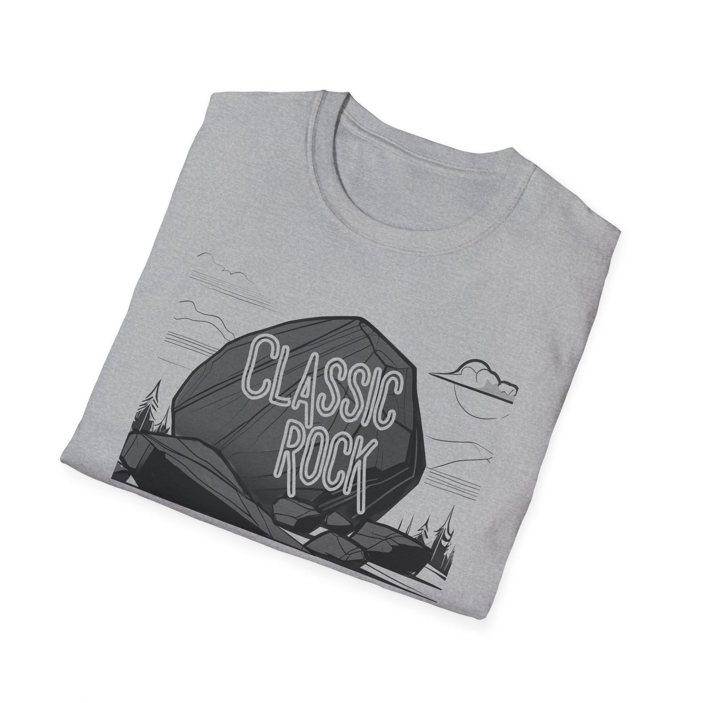 Classic Rock Unisex Softstyle T-Shirt
