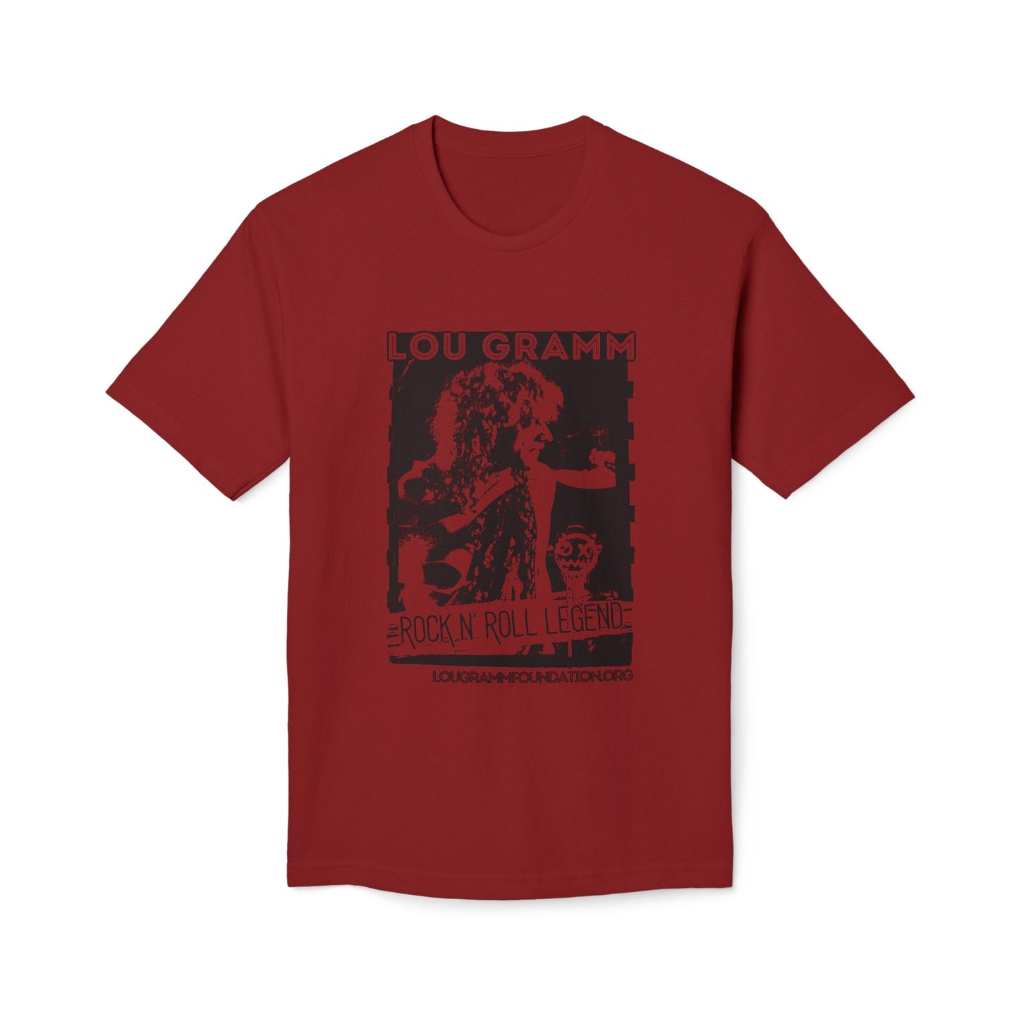 2024 Rock Legend Lou Gramm Unisex Midweight T-shirt, Made in US