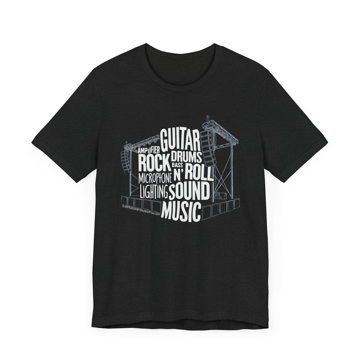 Rock n Roll Stage Jersey Short Sleeve Tee
