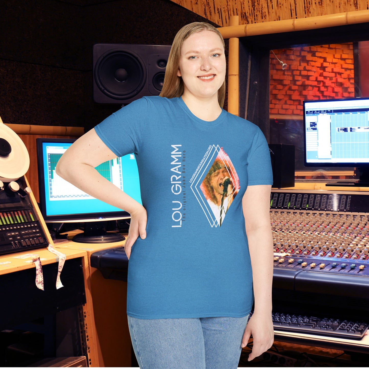 Diamond Juke Box Hero Softstyle T-Shirt