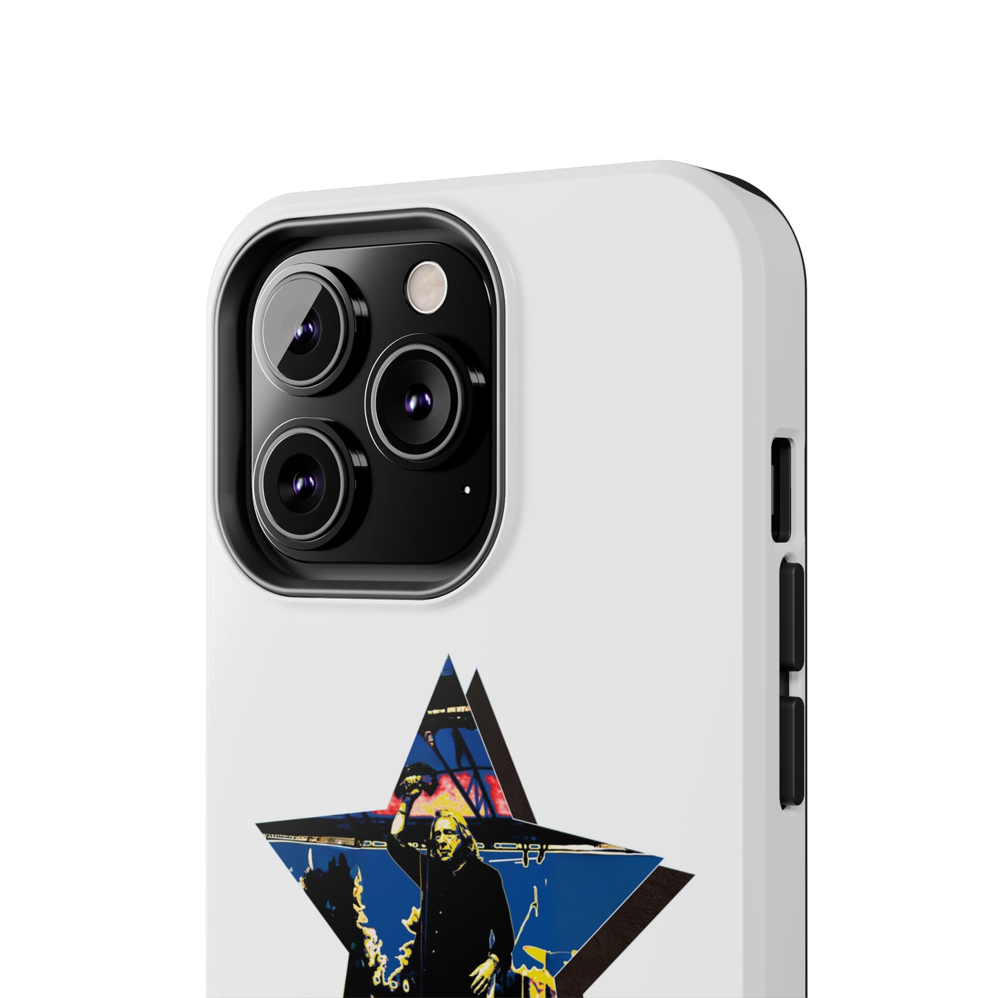Lou Gramm 50 Years of Rock - Blue Star iPhone Case