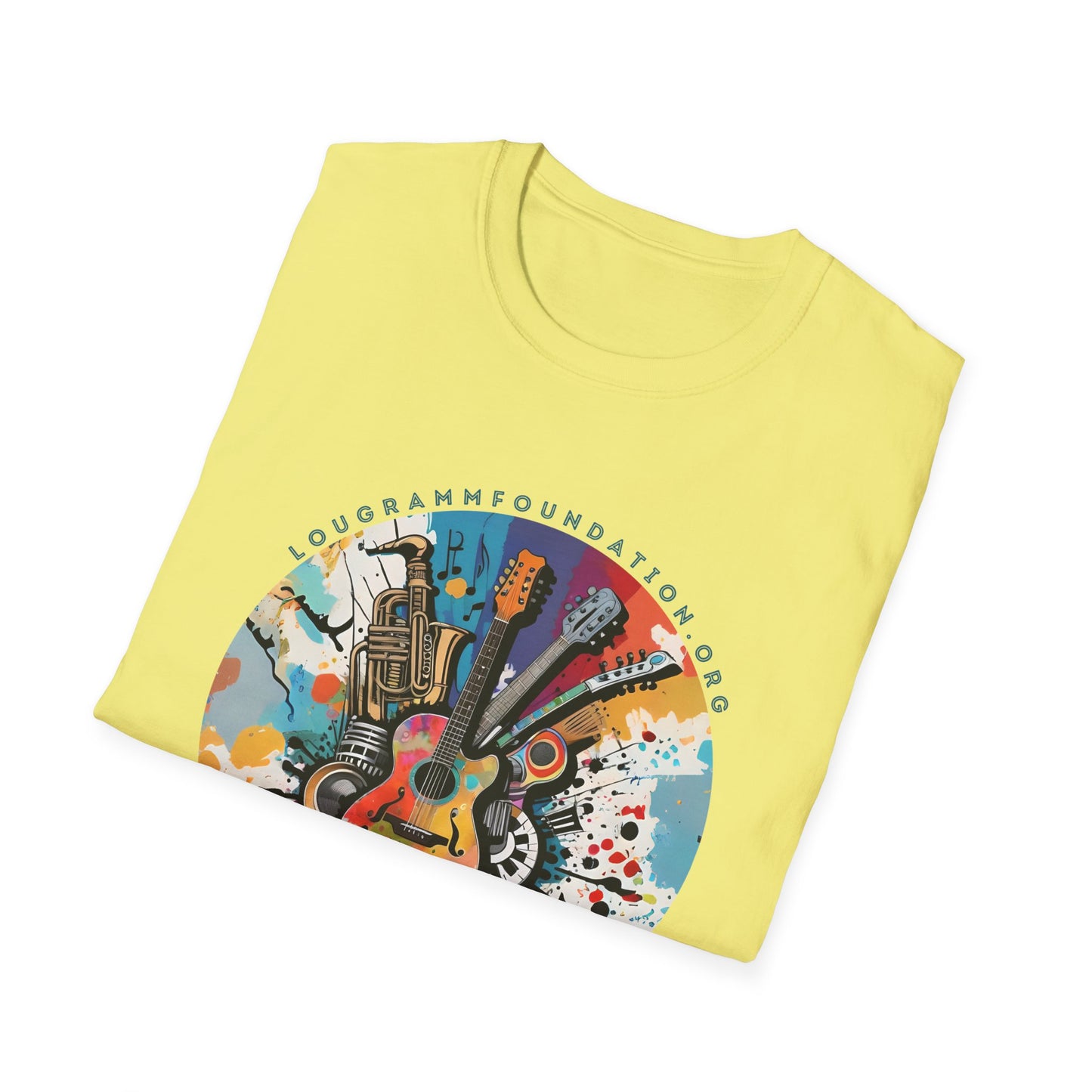 TURN THE MUSIC UP! Instrumental Softstyle T-Shirt