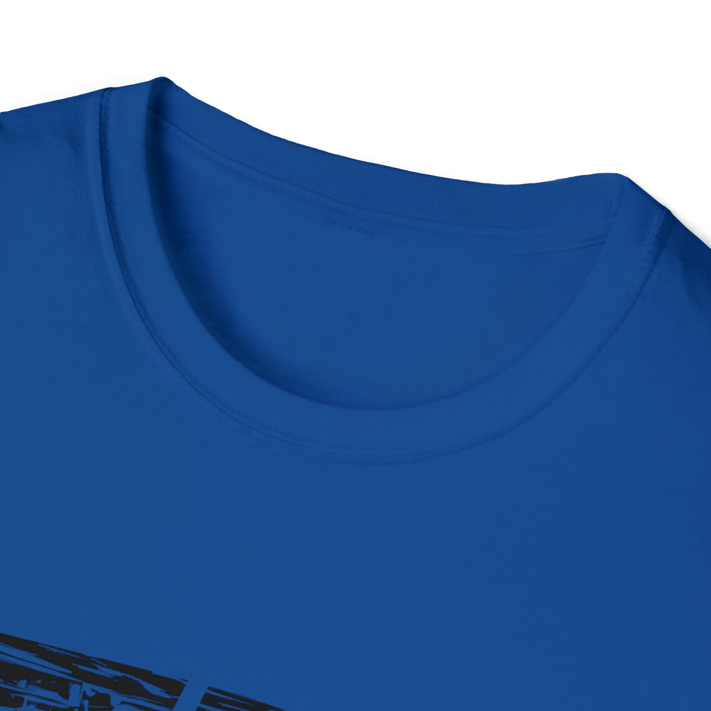 Lou’s Garage Black logo - Unisex Softstyle T-Shirt