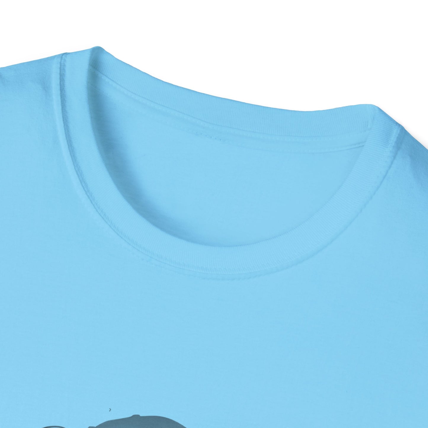 Headphones Sky Unisex Softstyle T-Shirt