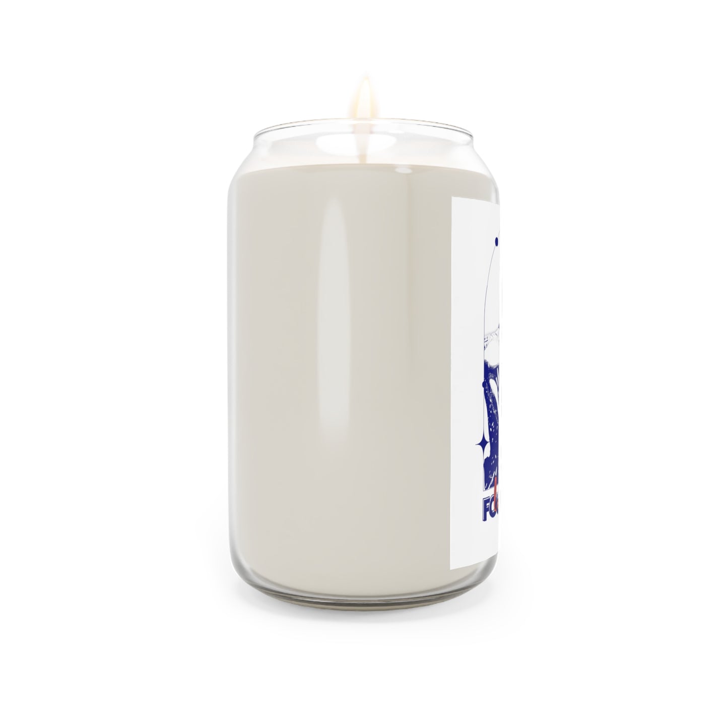 Lou Gramm Stencil Blue logo - Jumbo Scented Candle