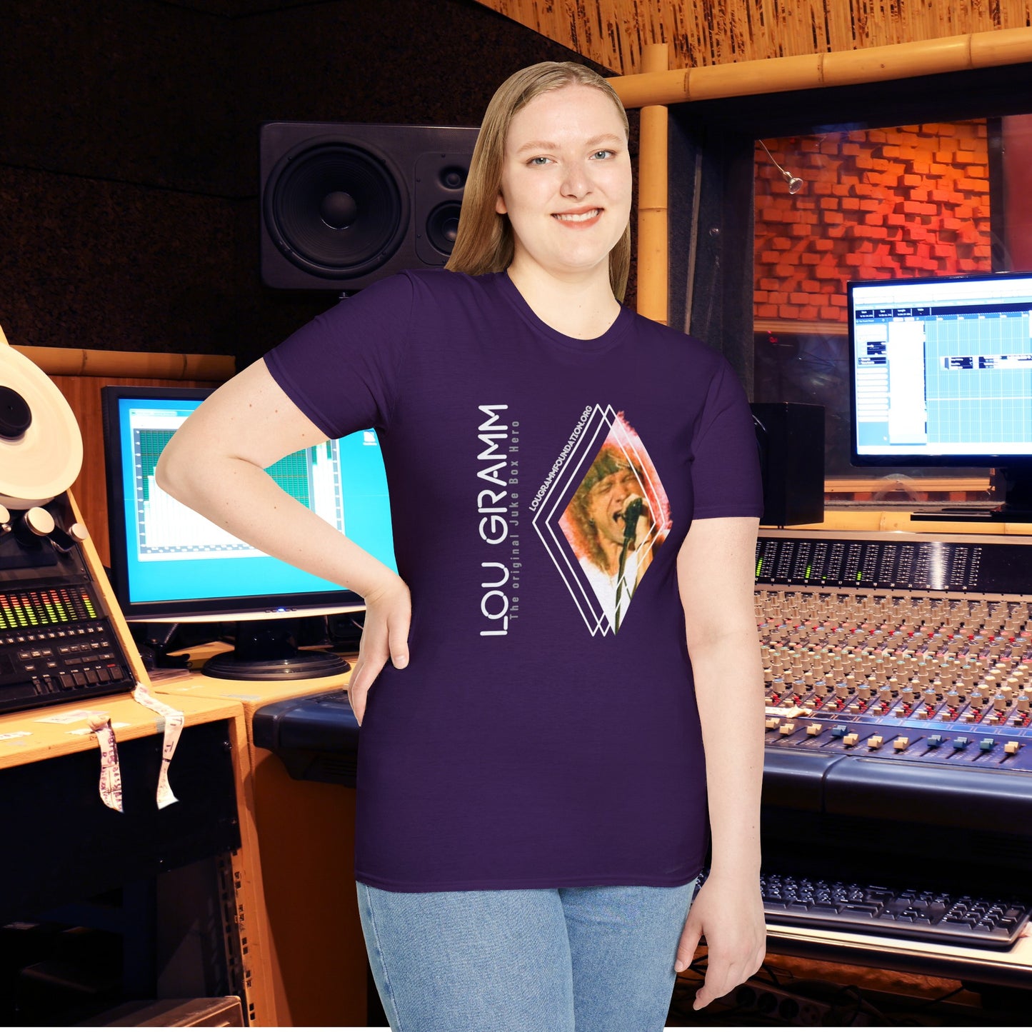 Diamond Juke Box Hero Softstyle T-Shirt