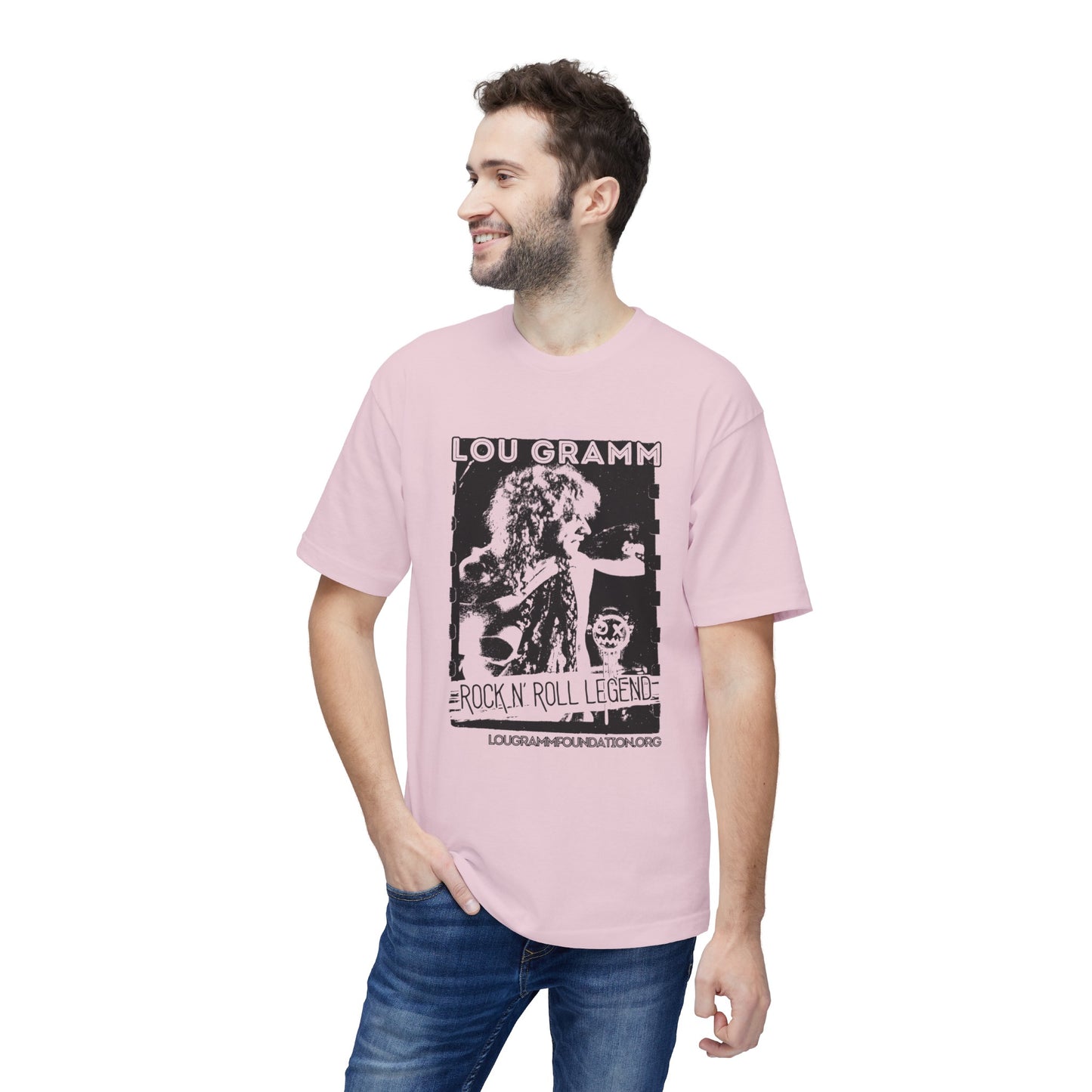 2024 Rock Legend Lou Gramm Unisex Midweight T-shirt, Made in US