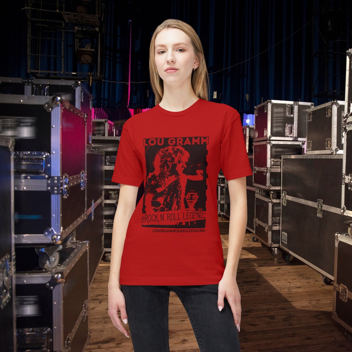 2024 Rock Legend Lou Gramm Unisex Midweight T-shirt, Made in US