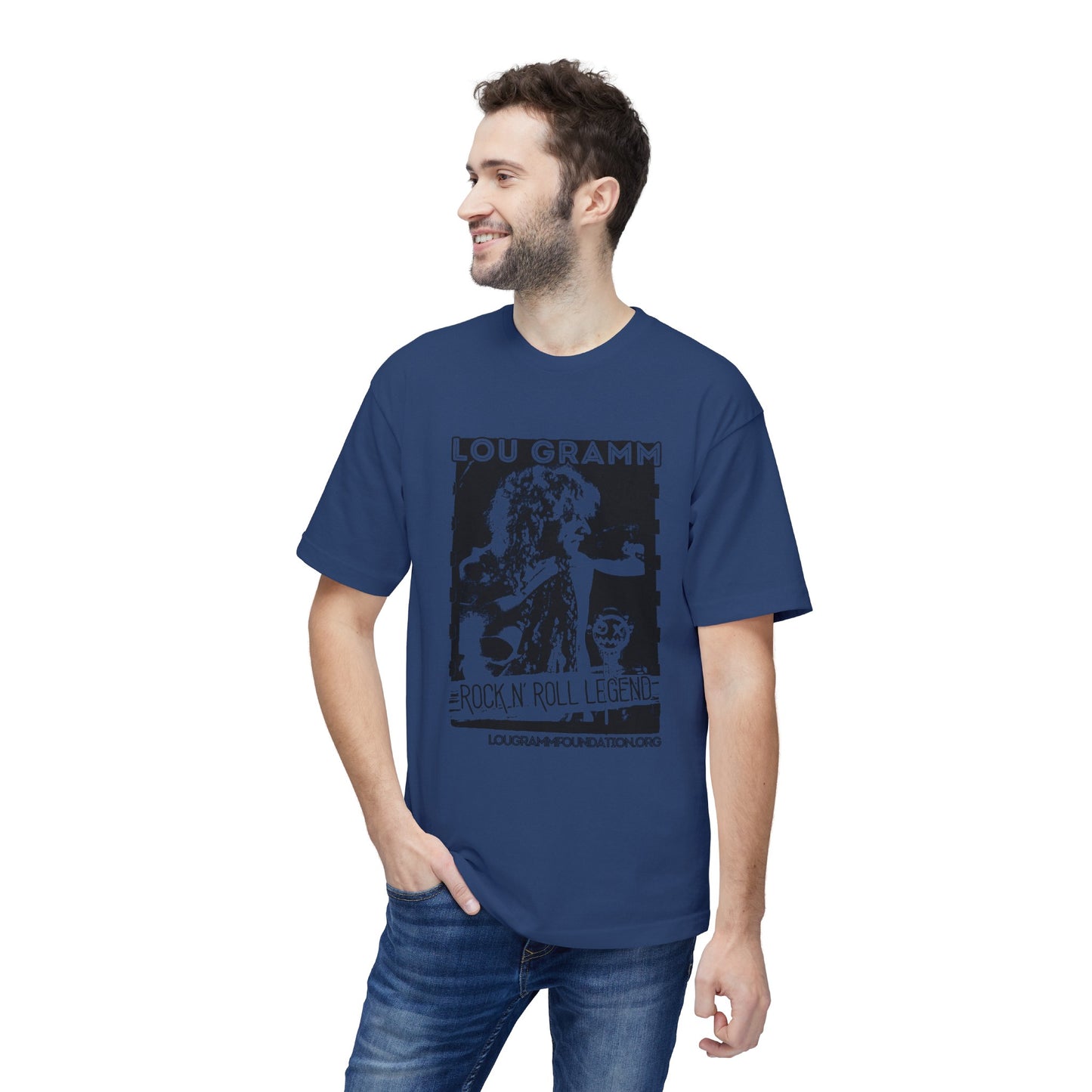 2024 Rock Legend Lou Gramm Unisex Midweight T-shirt, Made in US