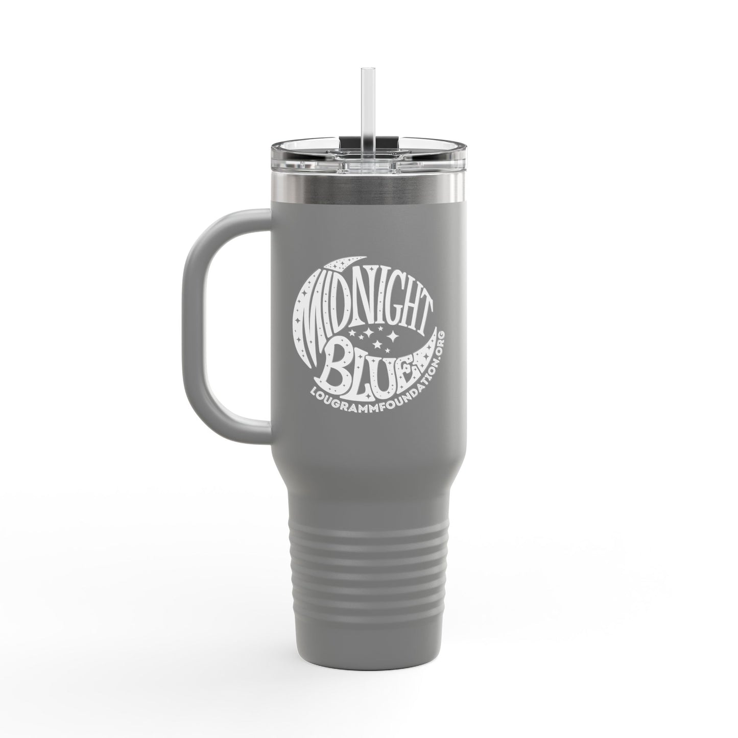 Midnight Blue Insulated Travel Mug 40oz | Perfect for On-the-Go Hydration