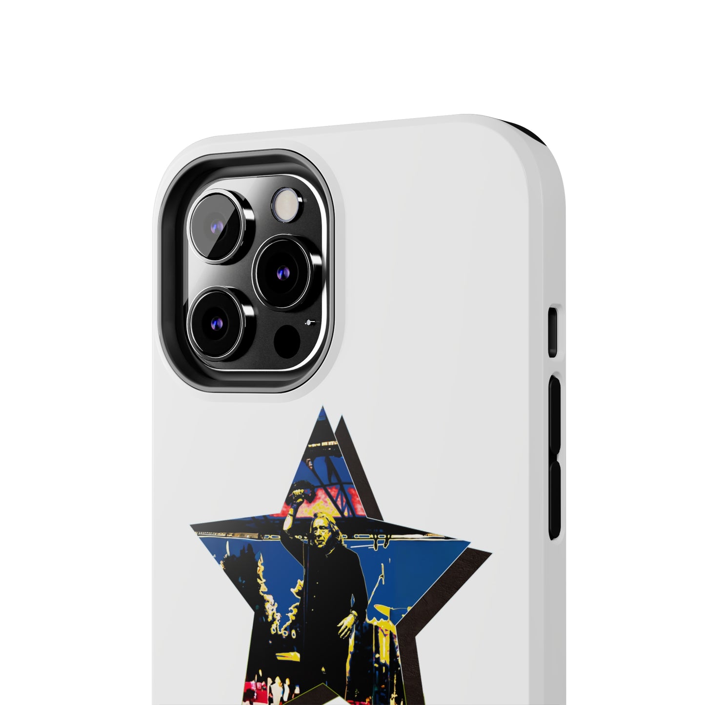 Lou Gramm 50 Years of Rock - Blue Star iPhone Case