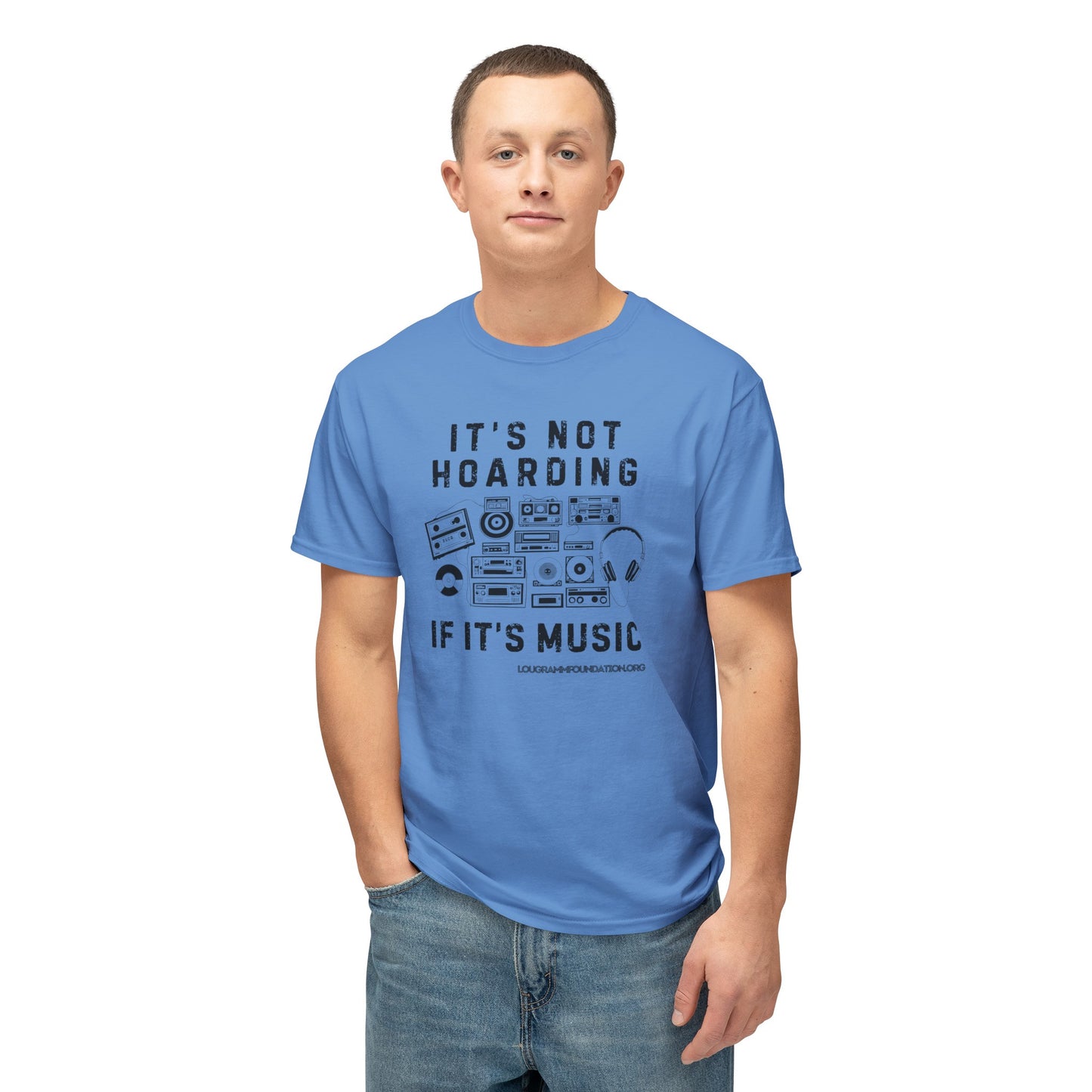 It's not Hoarding if it's Music Unisex HD Cotton™ T-shirt