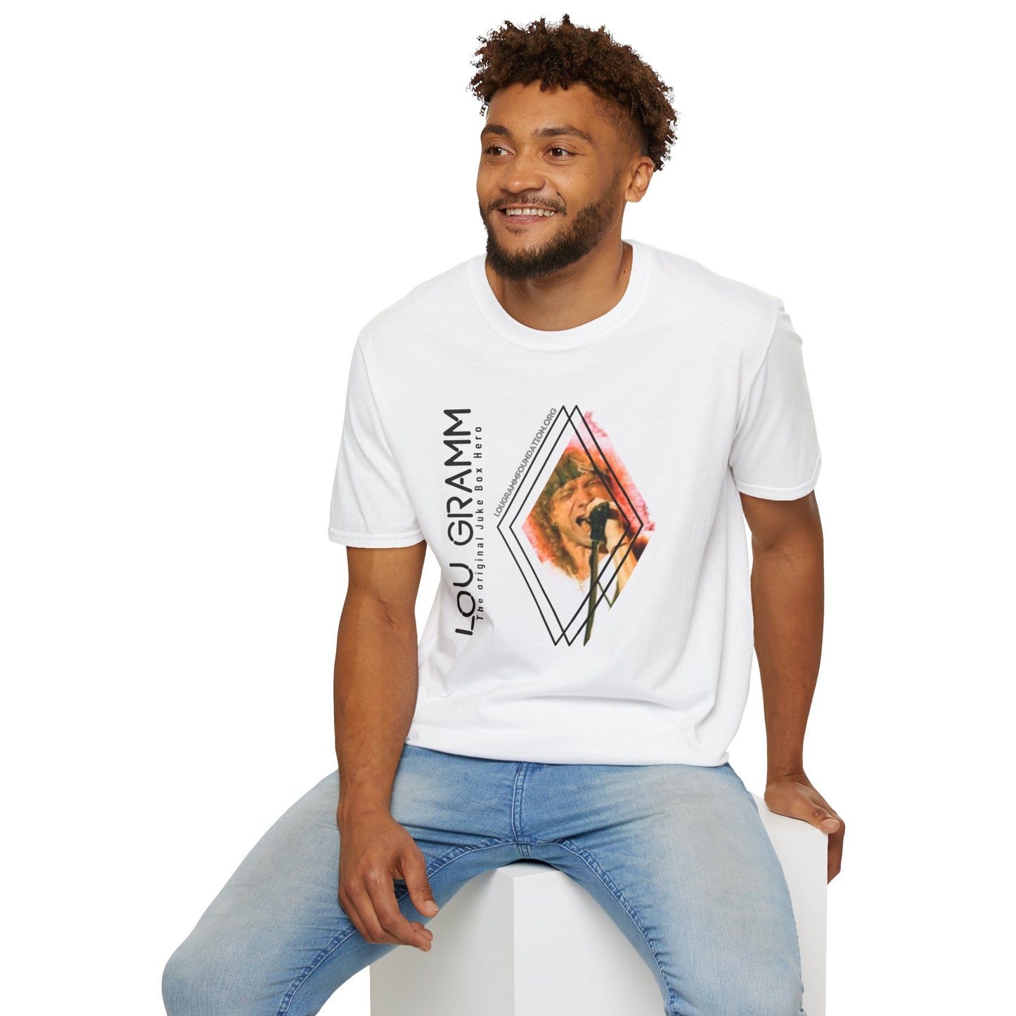 Diamond Juke Box Hero Softstyle T-Shirt