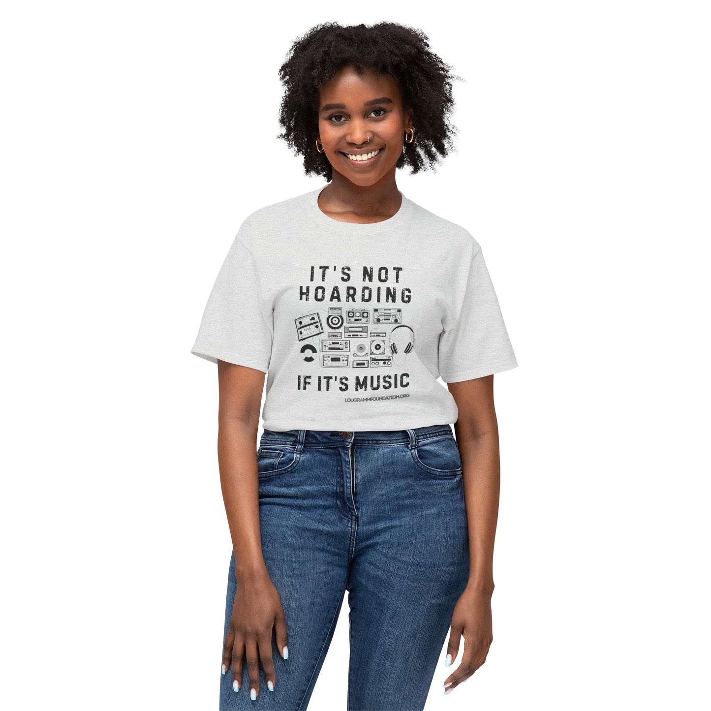 It's not Hoarding if it's Music Unisex HD Cotton™ T-shirt