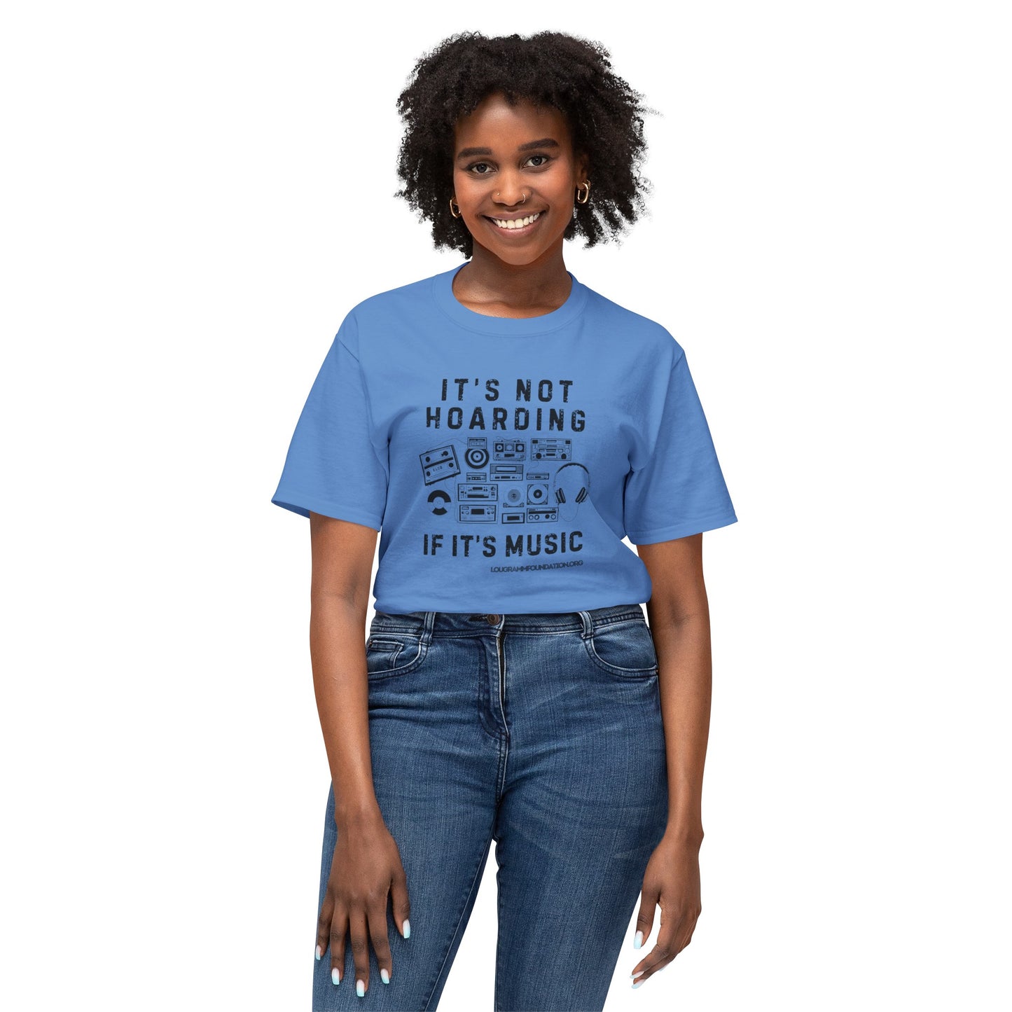 It's not Hoarding if it's Music Unisex HD Cotton™ T-shirt