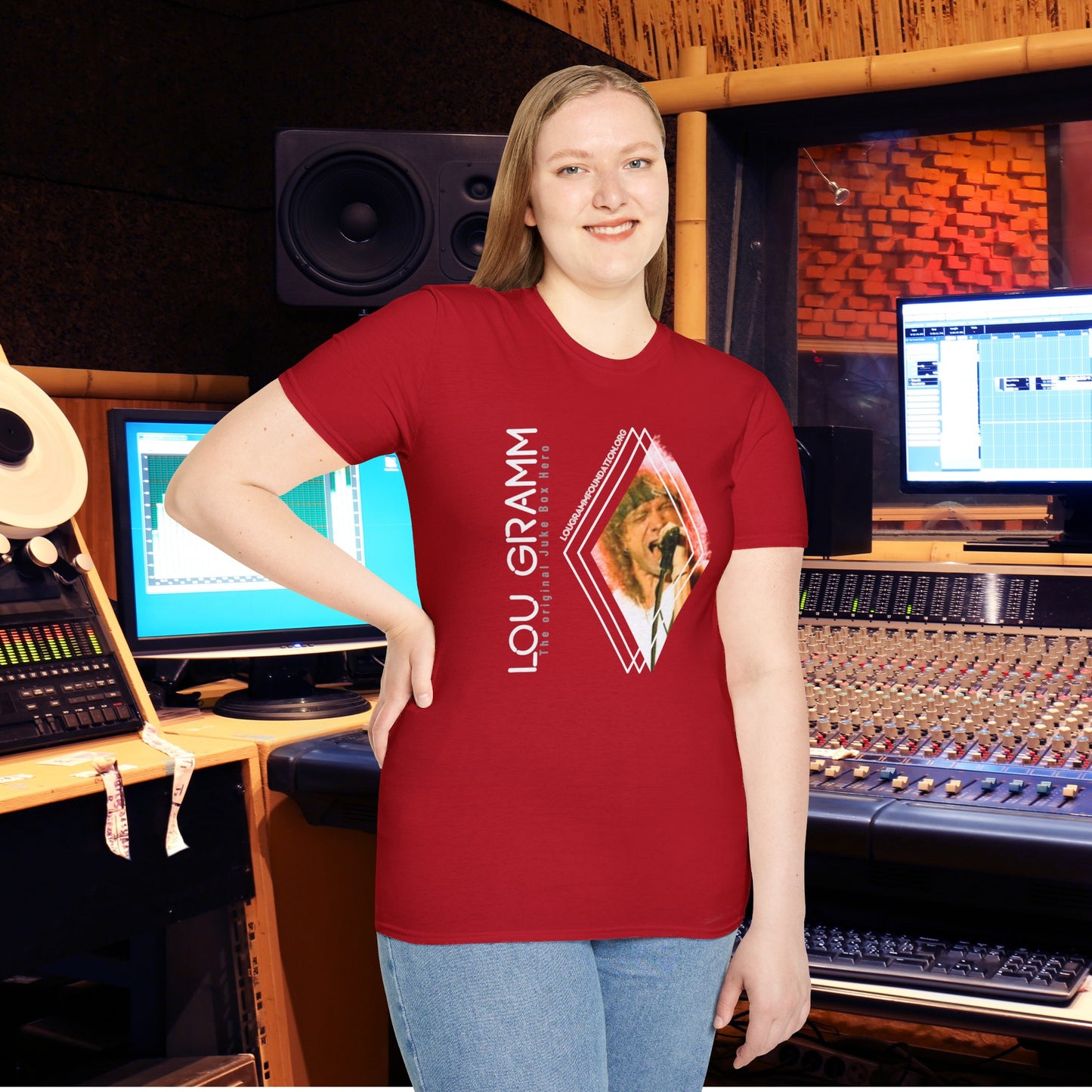 Diamond Juke Box Hero Softstyle T-Shirt