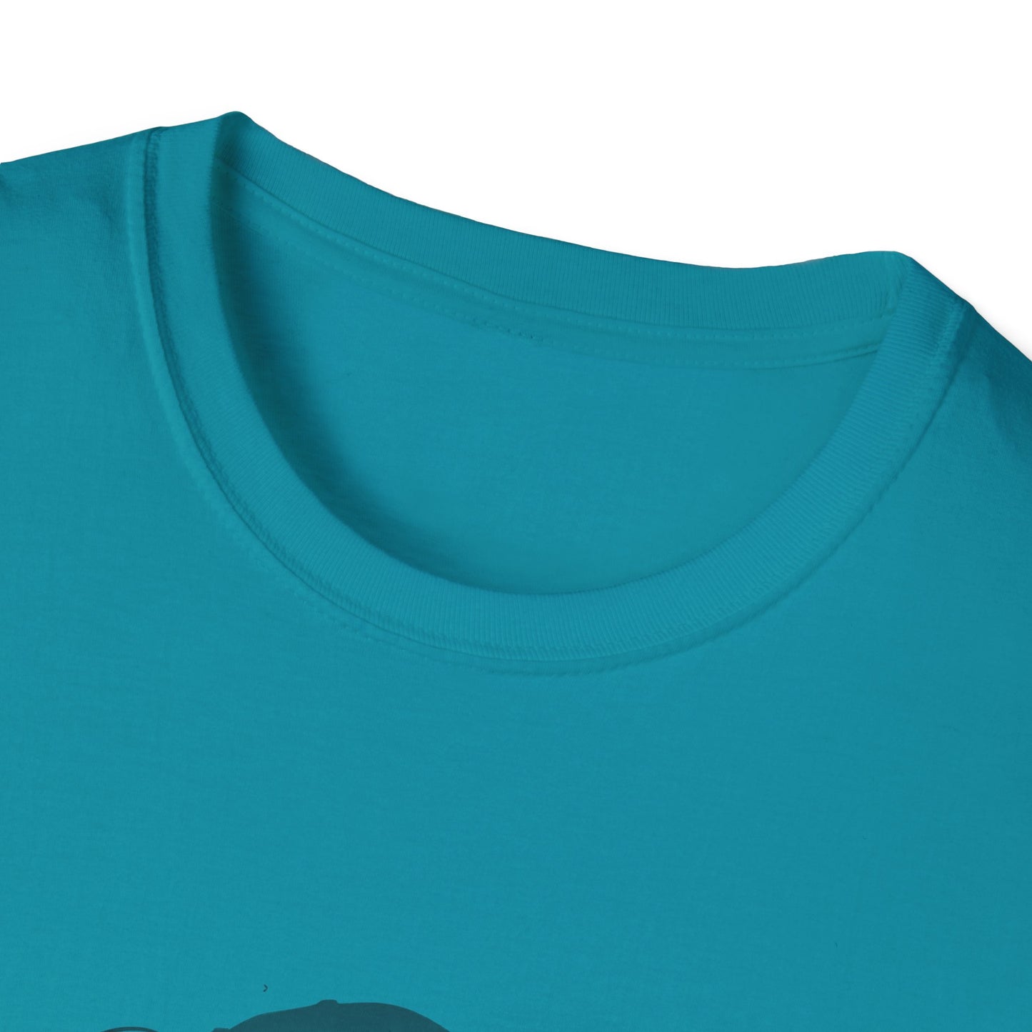 Headphones Sky Unisex Softstyle T-Shirt