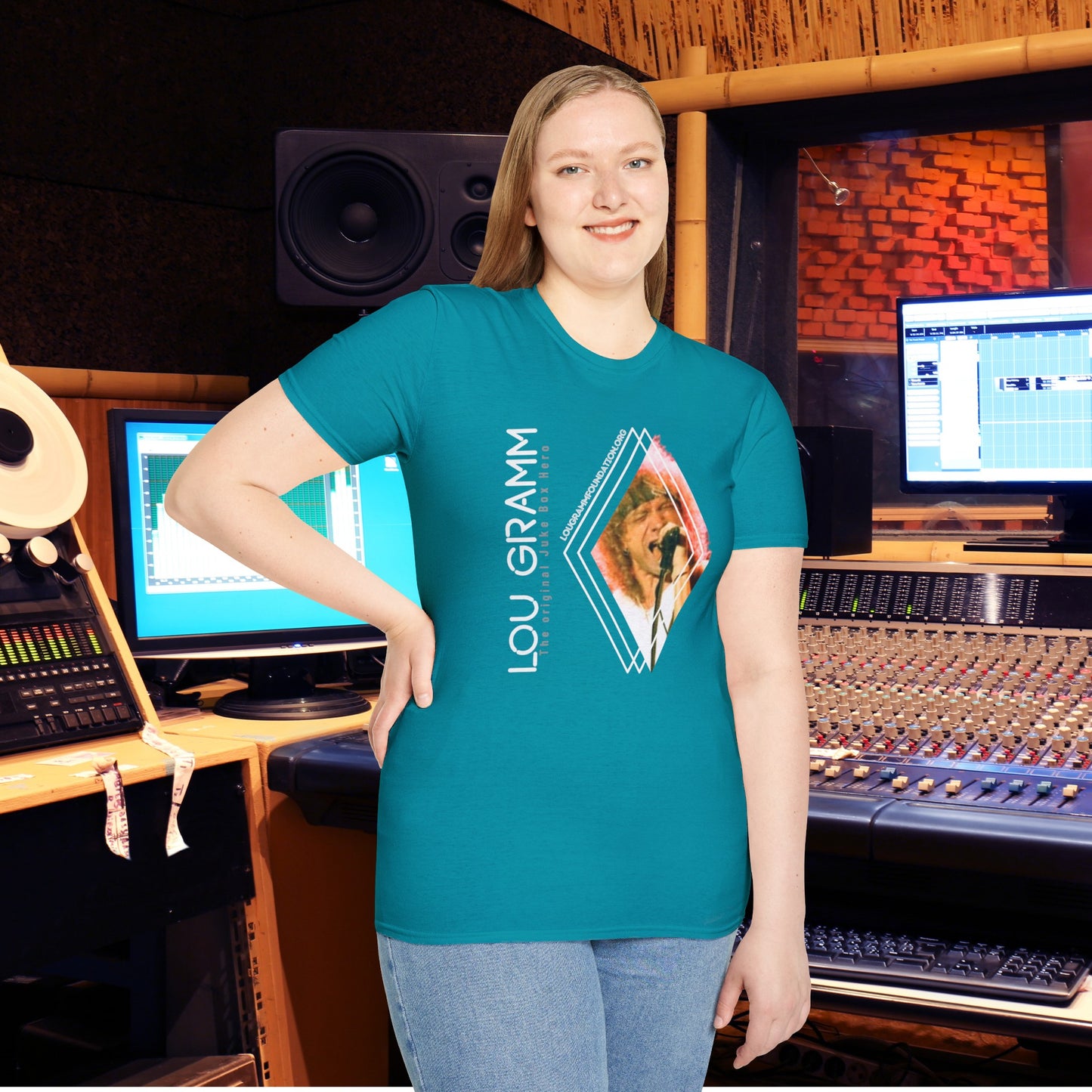Diamond Juke Box Hero Softstyle T-Shirt