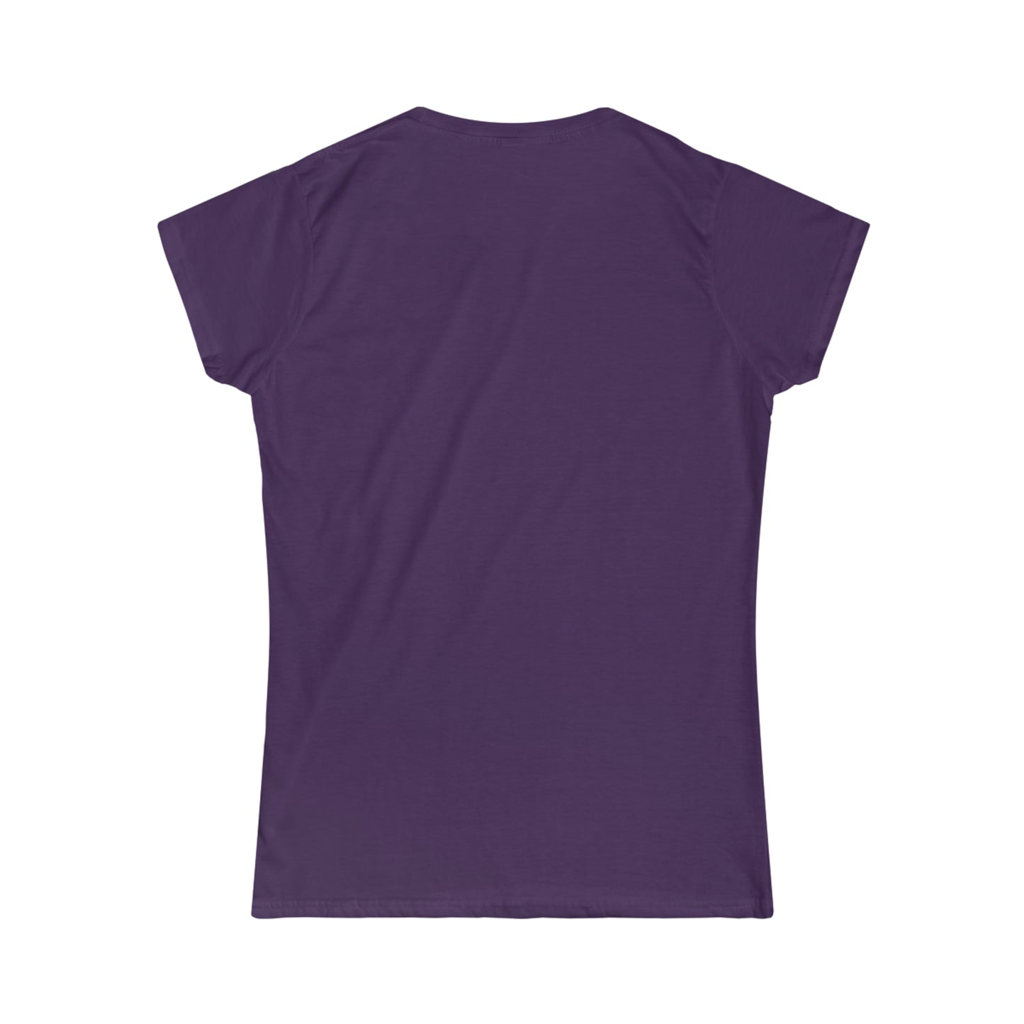 Lou Gramm Stencil pink logo - Women's Softstyle Tee