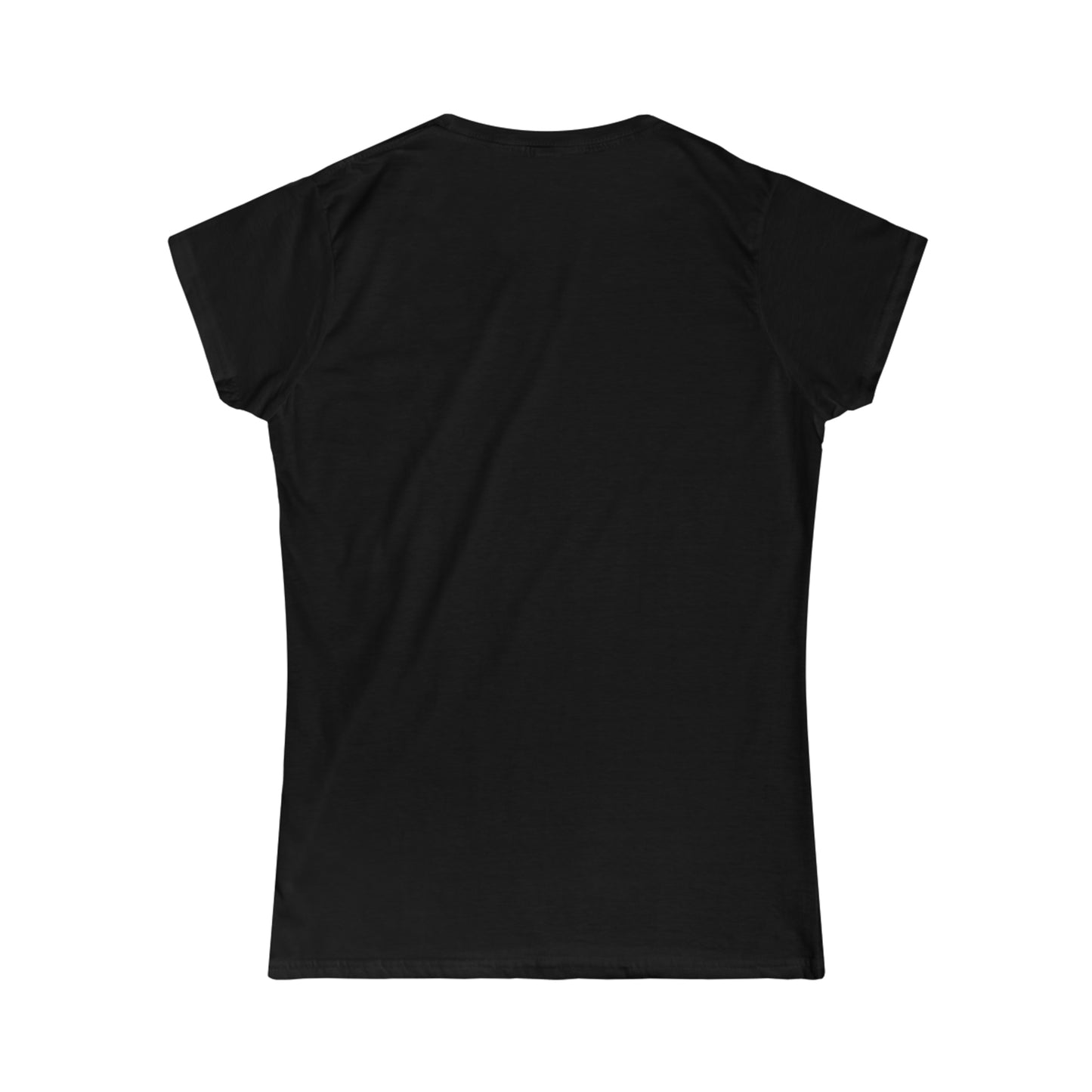 Lou Gramm Stencil pink logo - Women's Softstyle Tee