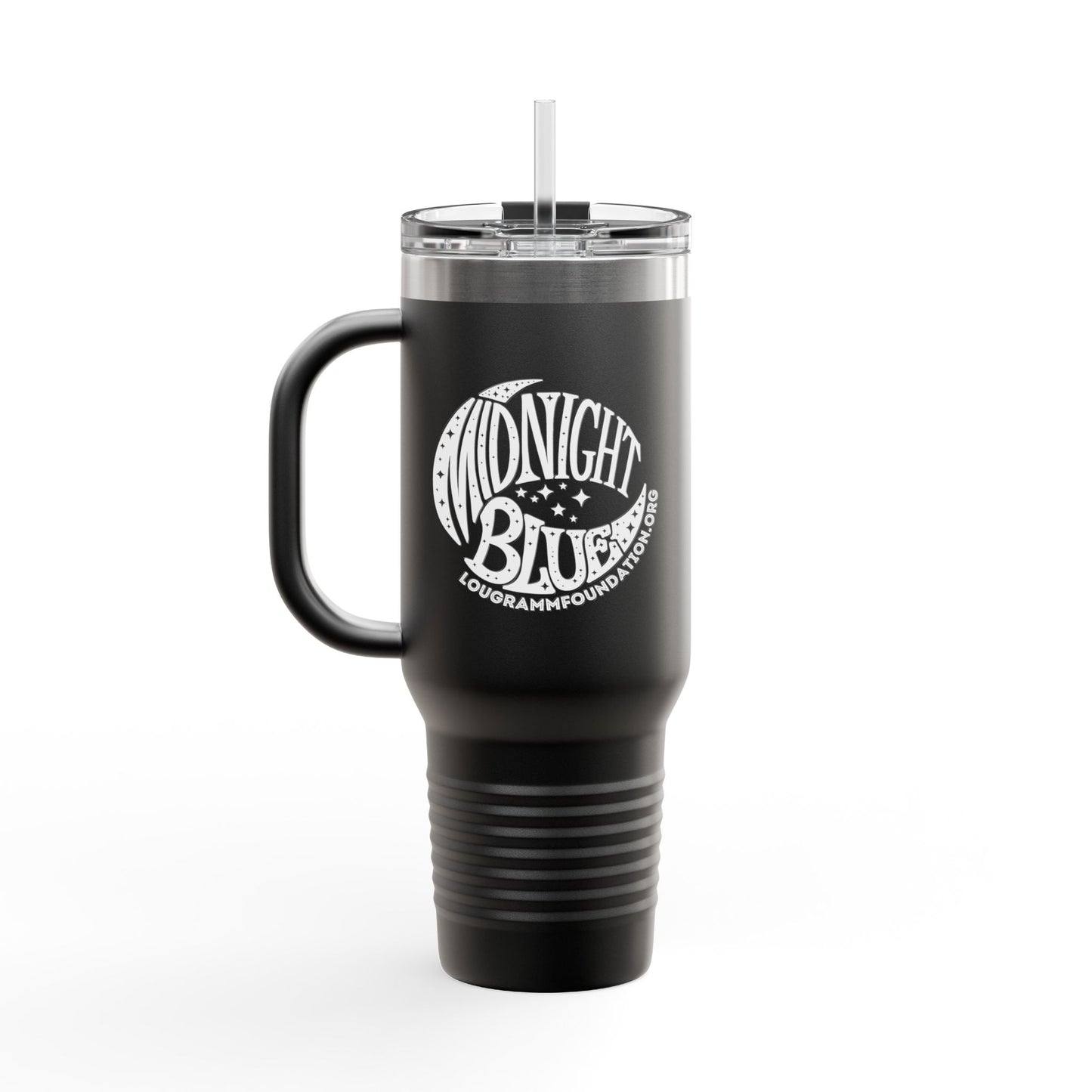 Midnight Blue Insulated Travel Mug 40oz | Perfect for On-the-Go Hydration