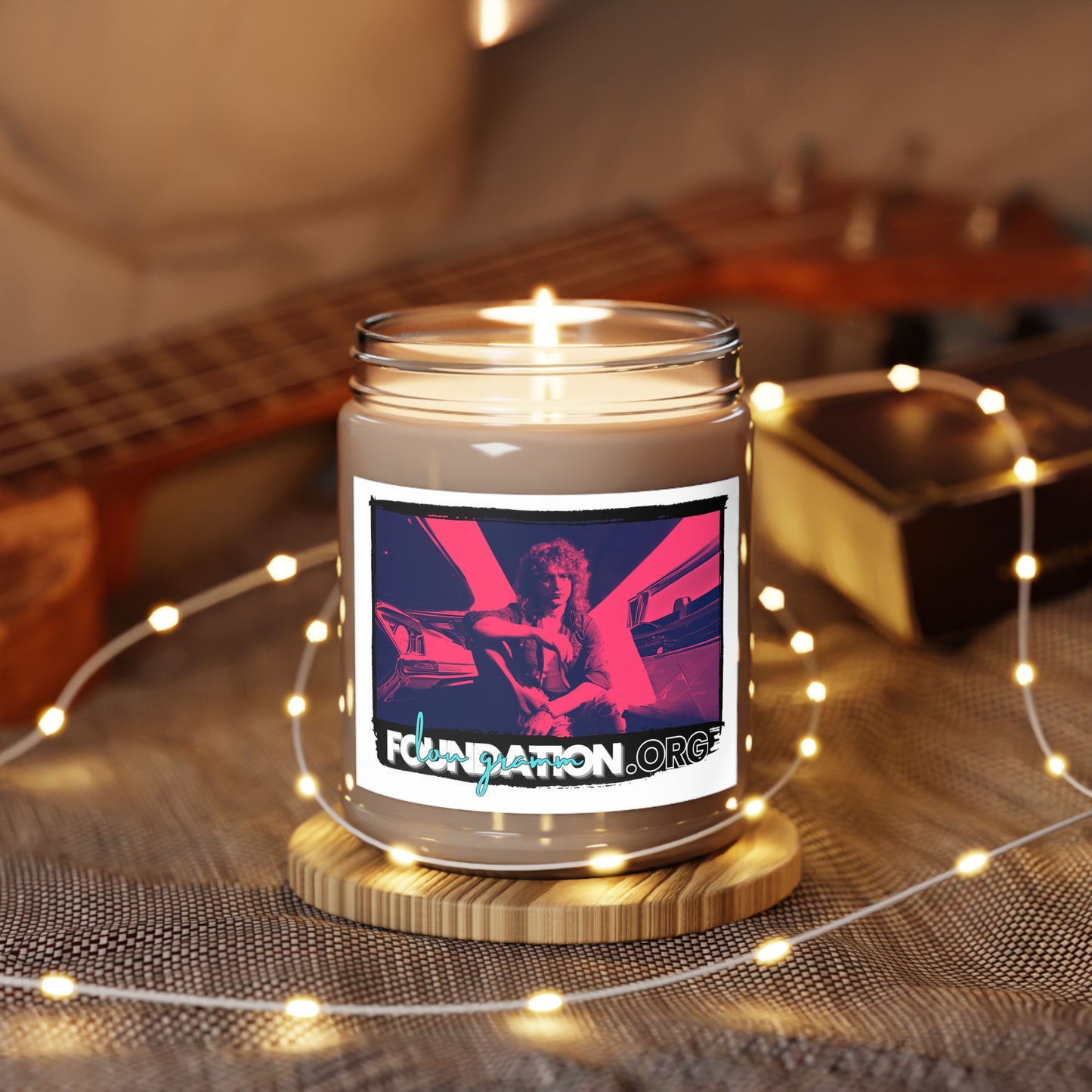 Lou Gramm Foundation Cherry Red - Scented Candle, 9oz