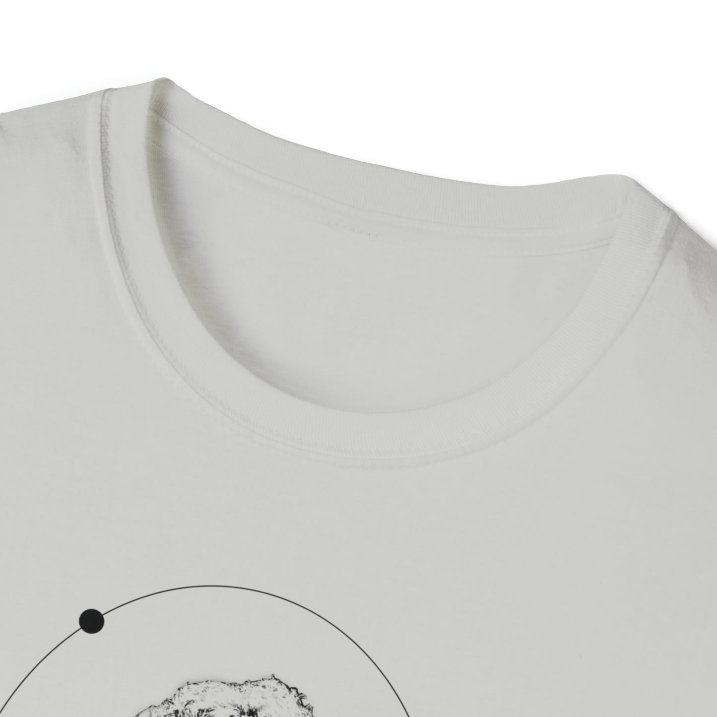 Lou Gramm Stencil Black logo - Unisex Softstyle T-Shirt