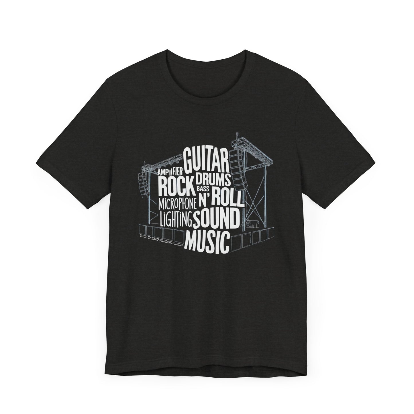 Rock n Roll Stage Jersey Short Sleeve Tee