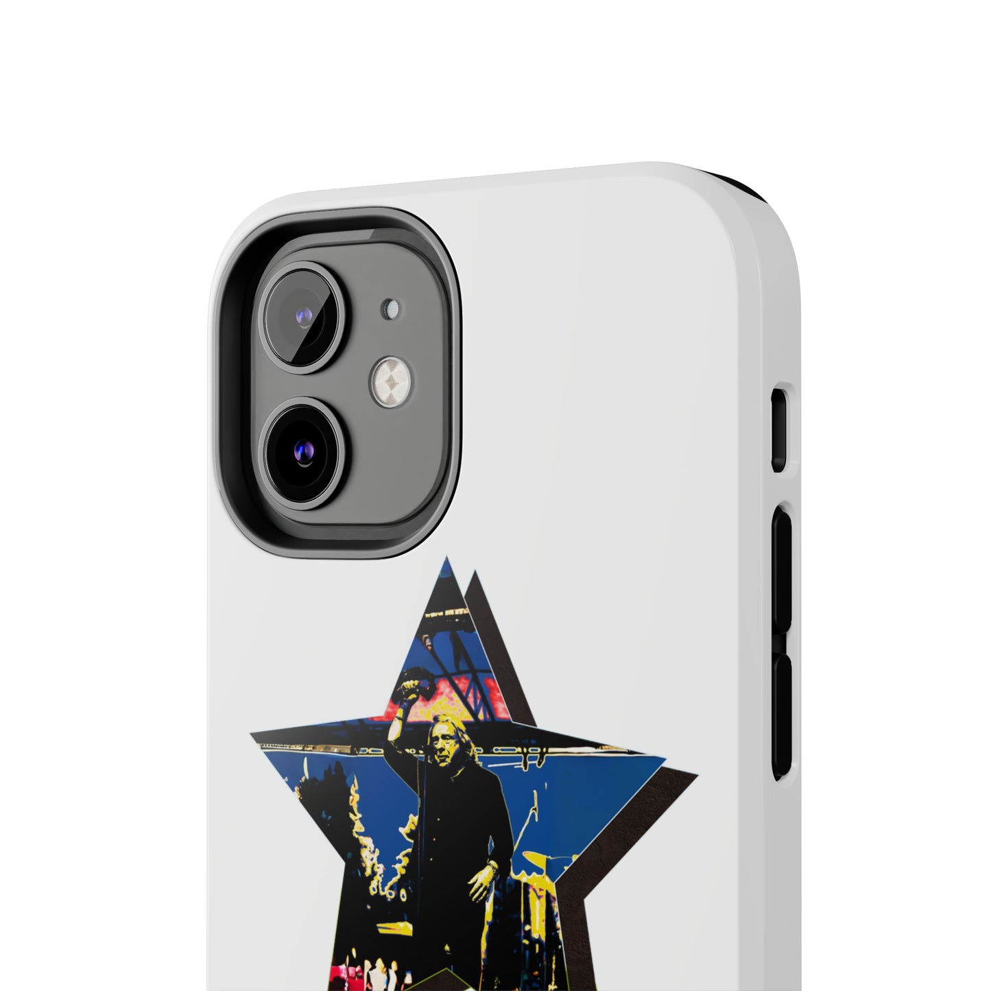 Lou Gramm 50 Years of Rock - Blue Star iPhone Case