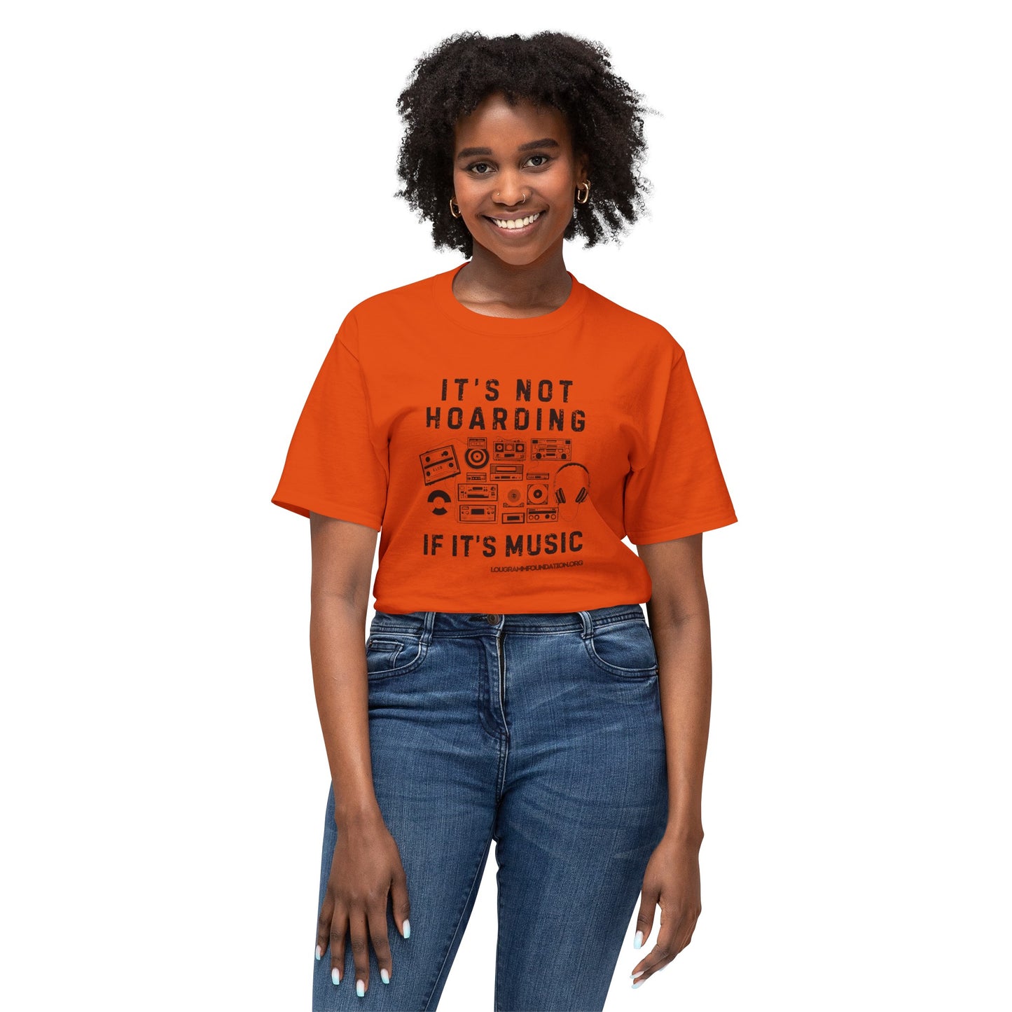 It's not Hoarding if it's Music Unisex HD Cotton™ T-shirt