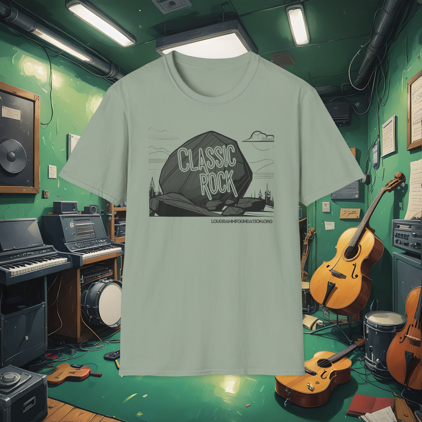 Classic Rock Unisex Softstyle T-Shirt