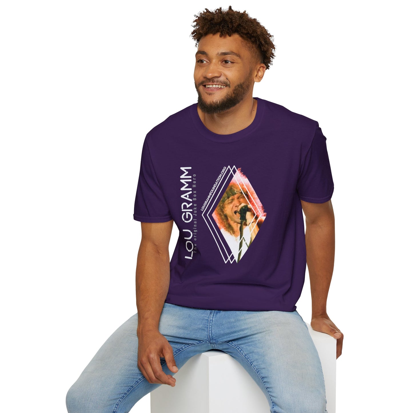 Diamond Juke Box Hero Softstyle T-Shirt