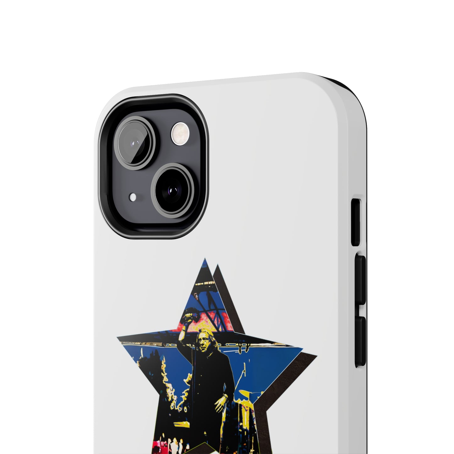 Lou Gramm 50 Years of Rock - Blue Star iPhone Case