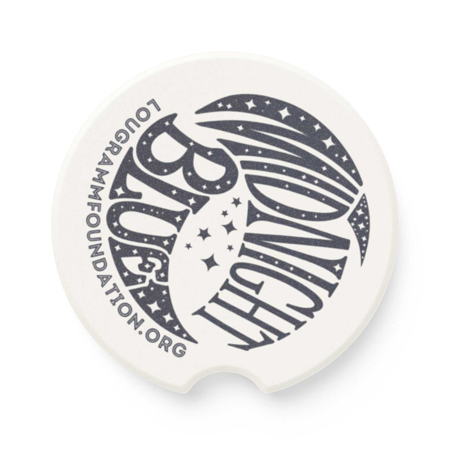 Midnight Blue Soapstone Car Coaster