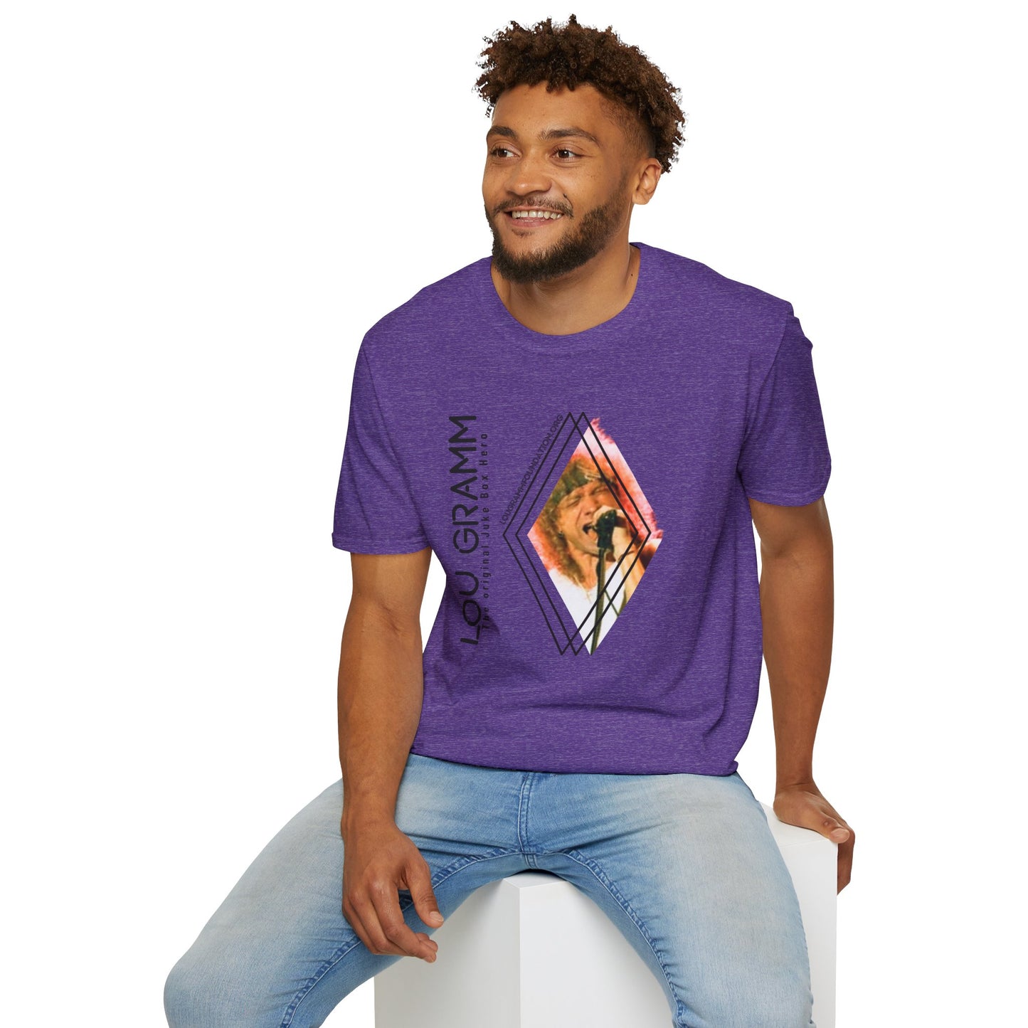 Diamond Juke Box Hero Softstyle T-Shirt