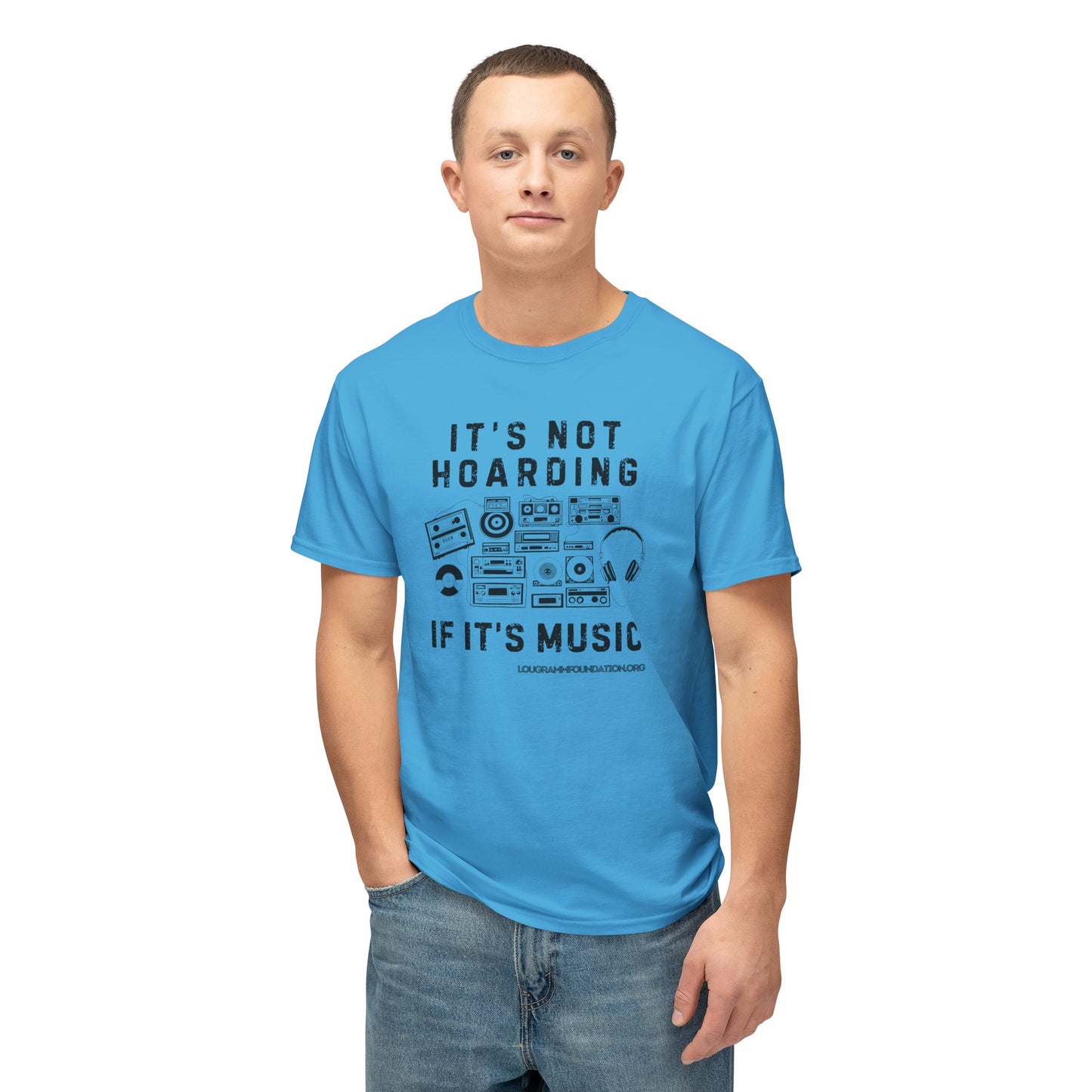 It's not Hoarding if it's Music Unisex HD Cotton™ T-shirt