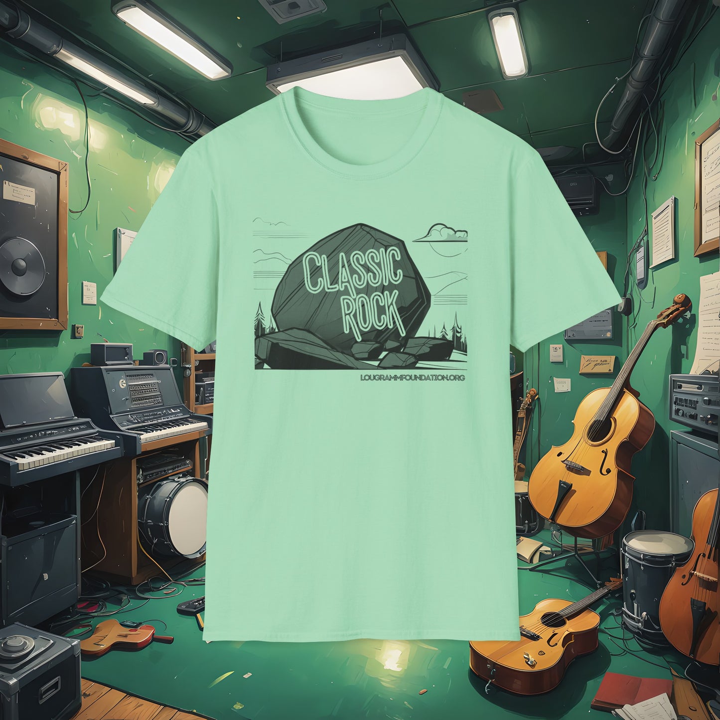 Classic Rock Unisex Softstyle T-Shirt
