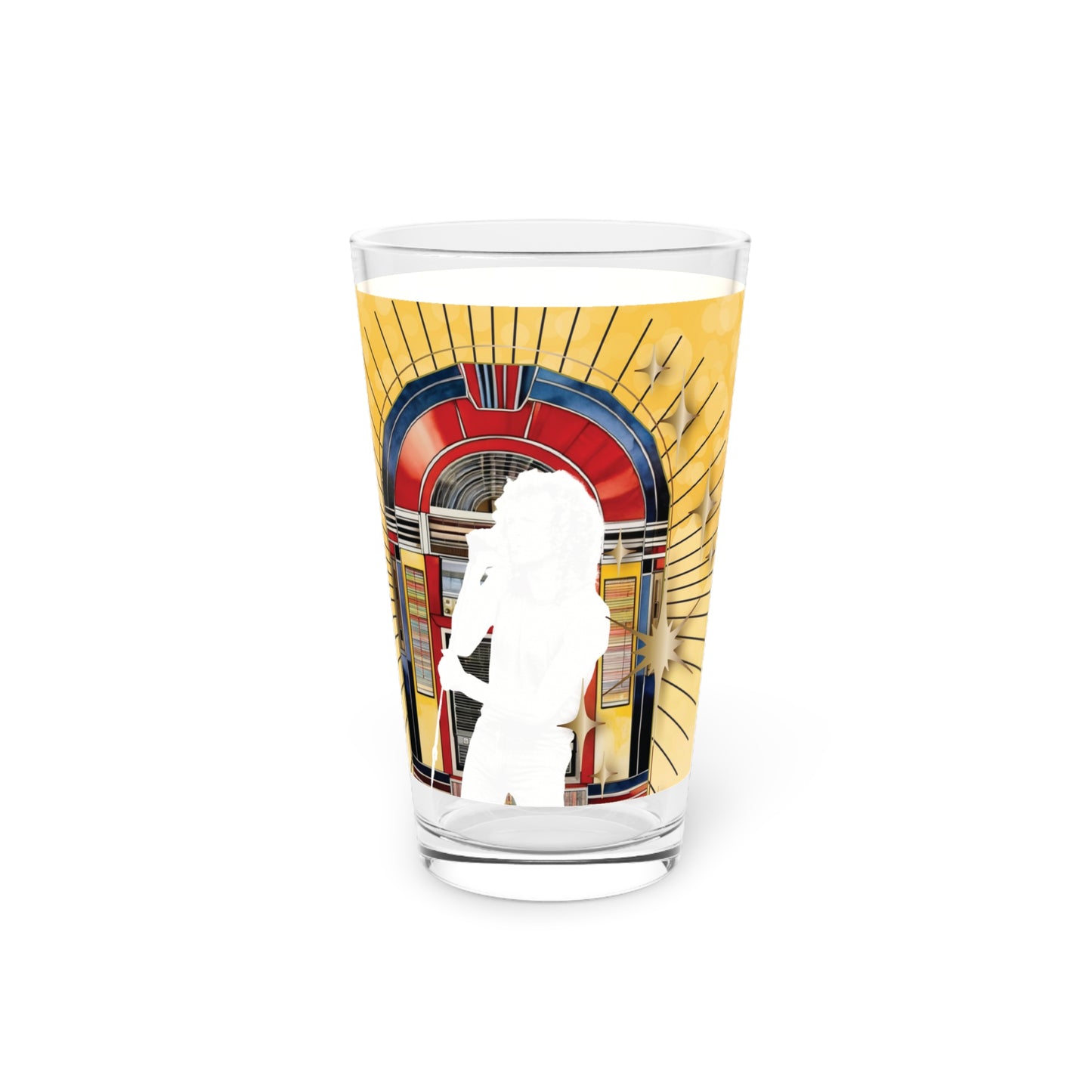 Turn the music up Seasonal Fall Pint Glass, 16oz