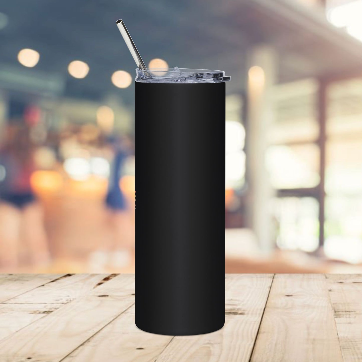Rhythm and Hue Stainless Drink Tumbler with Straw