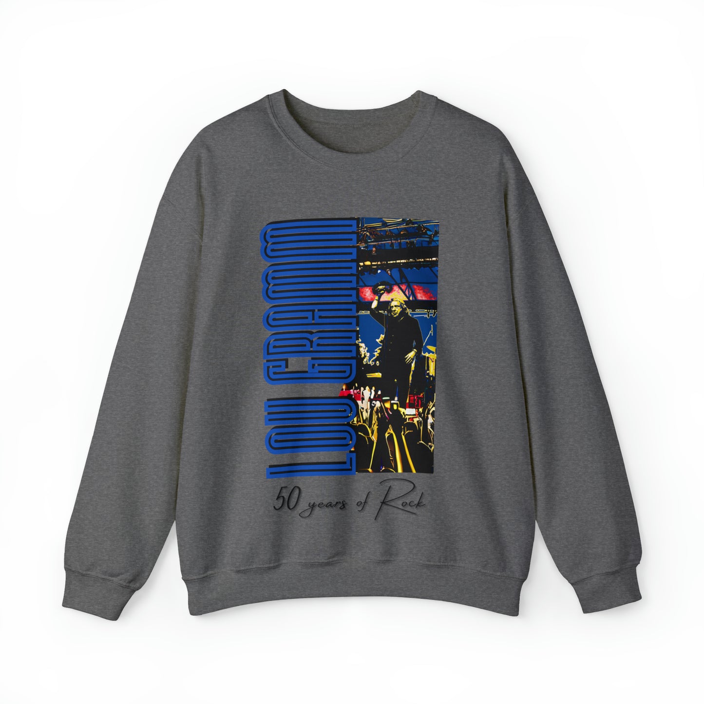 Lou Gramm 50 Years of Rock - Unisex Heavy Blend™ Crewneck Sweatshirt
